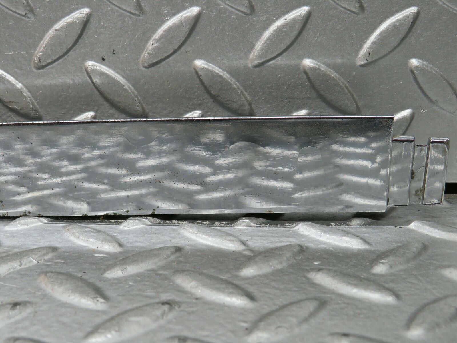 23787 Mercedes-Benz C107 450SLC Coupe Trunk Chrome Handle Moulding Left