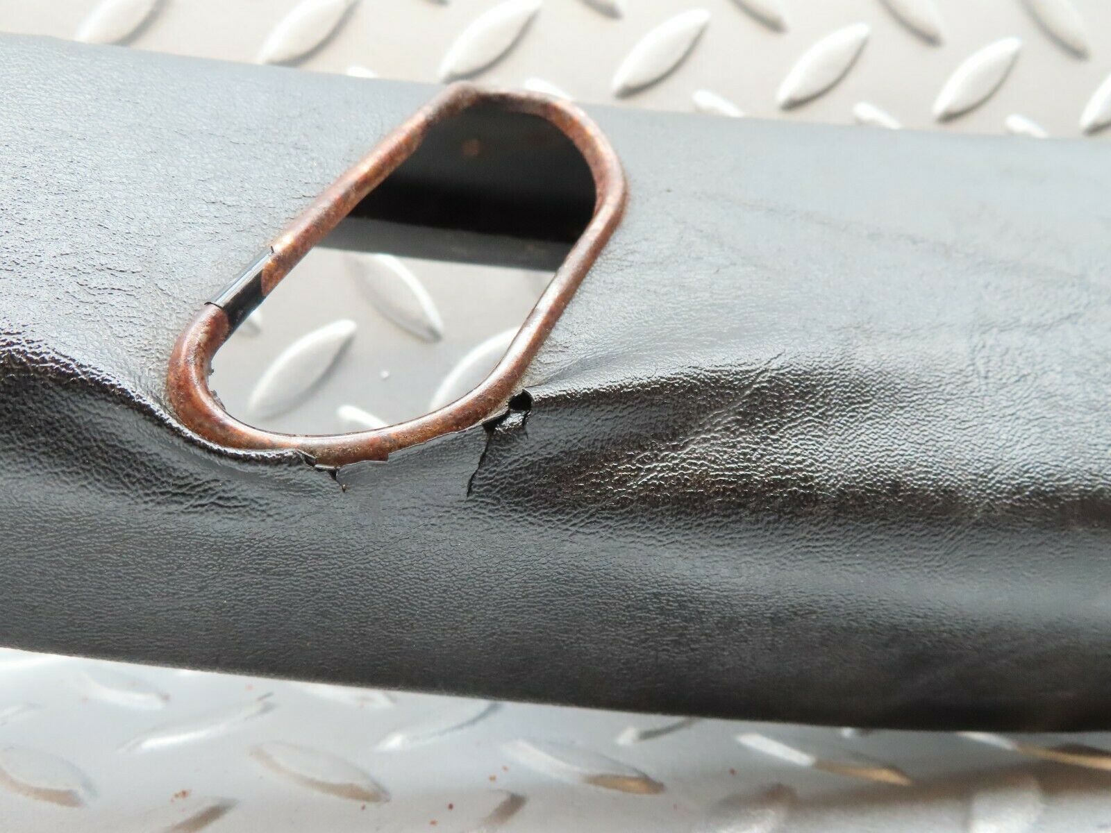 3756 Mercedes-Benz S123 200T Wagon B Pillar Cover Right Side Black