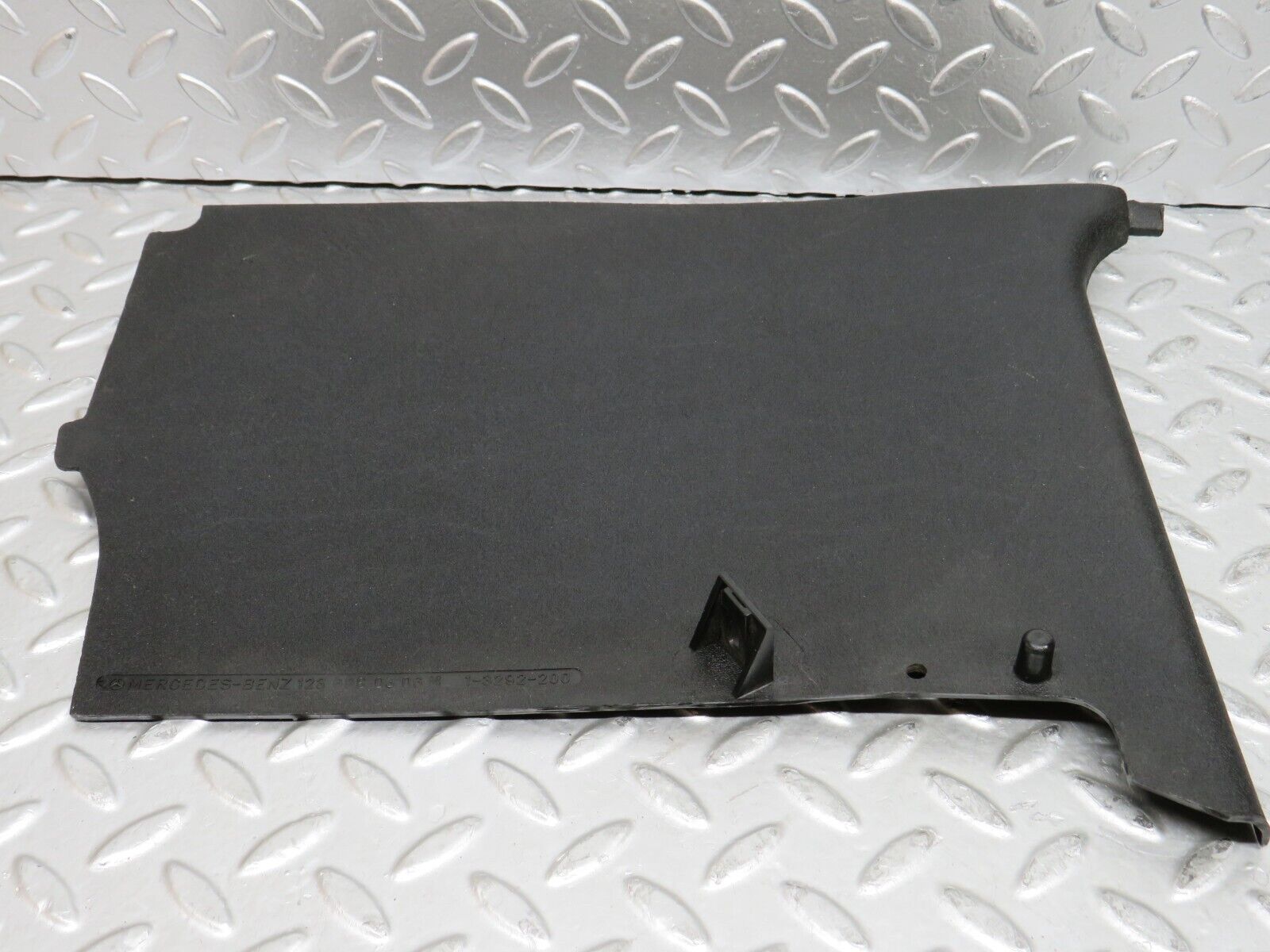 28032 Mercedes-Benz W123 280E Kick Panel Trim Left Side Black 1236880306