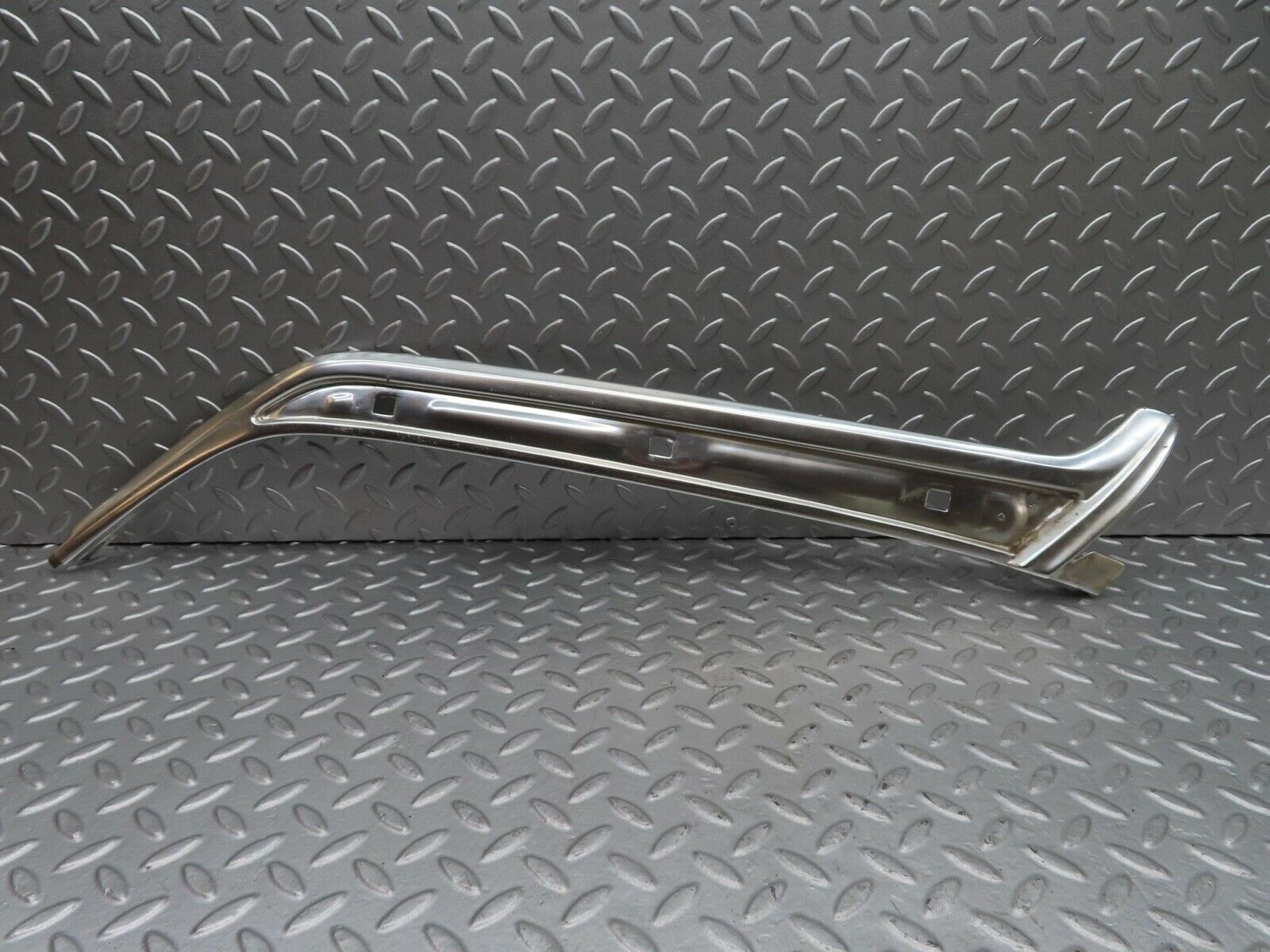 14314 Mercedes-Benz W116 350SE A Pillar Chrome Moulding Trim Right Side