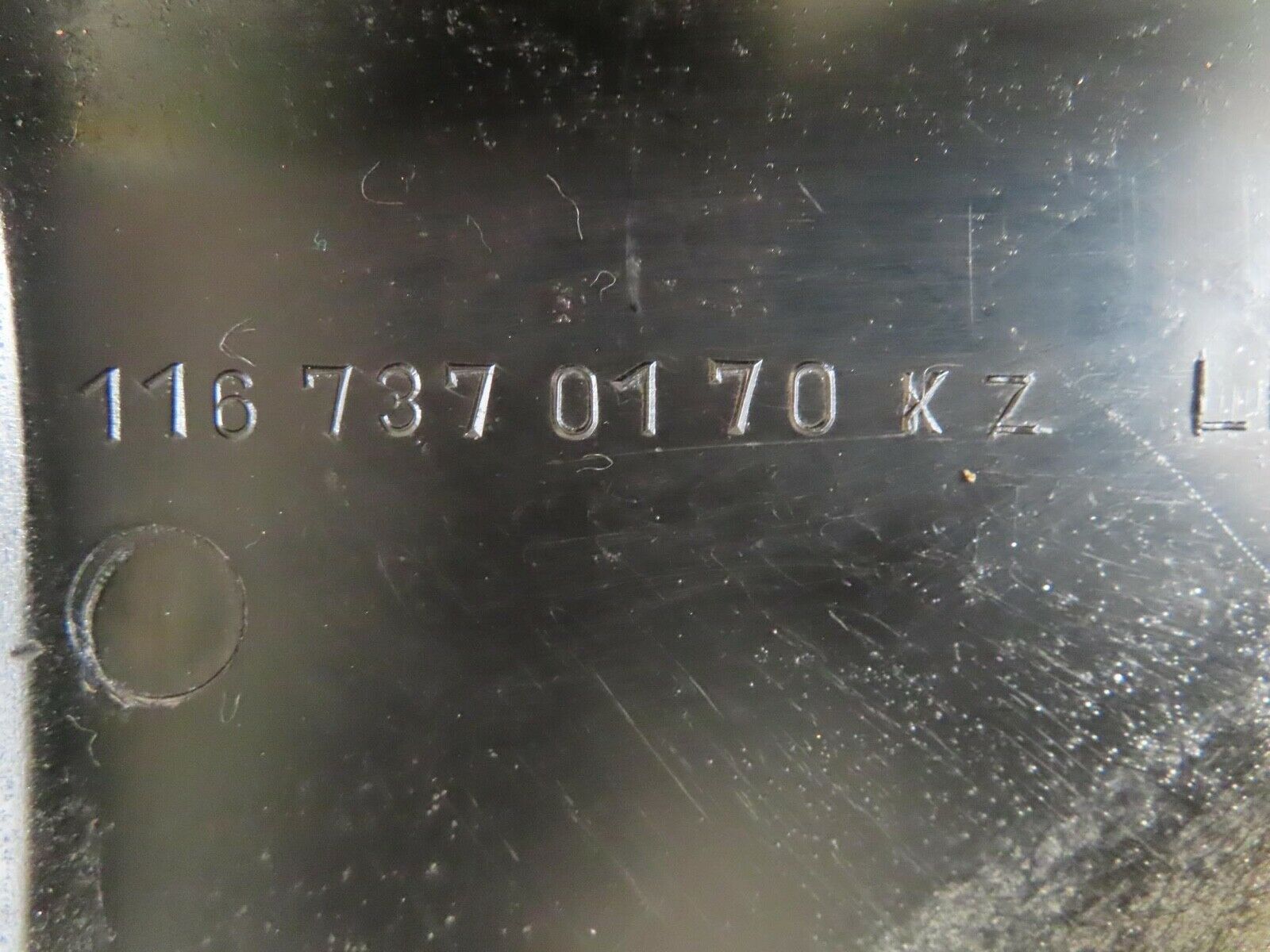 14250 Mercedes-Benz W116 350SE Rear Left Door Card Black 1167370170