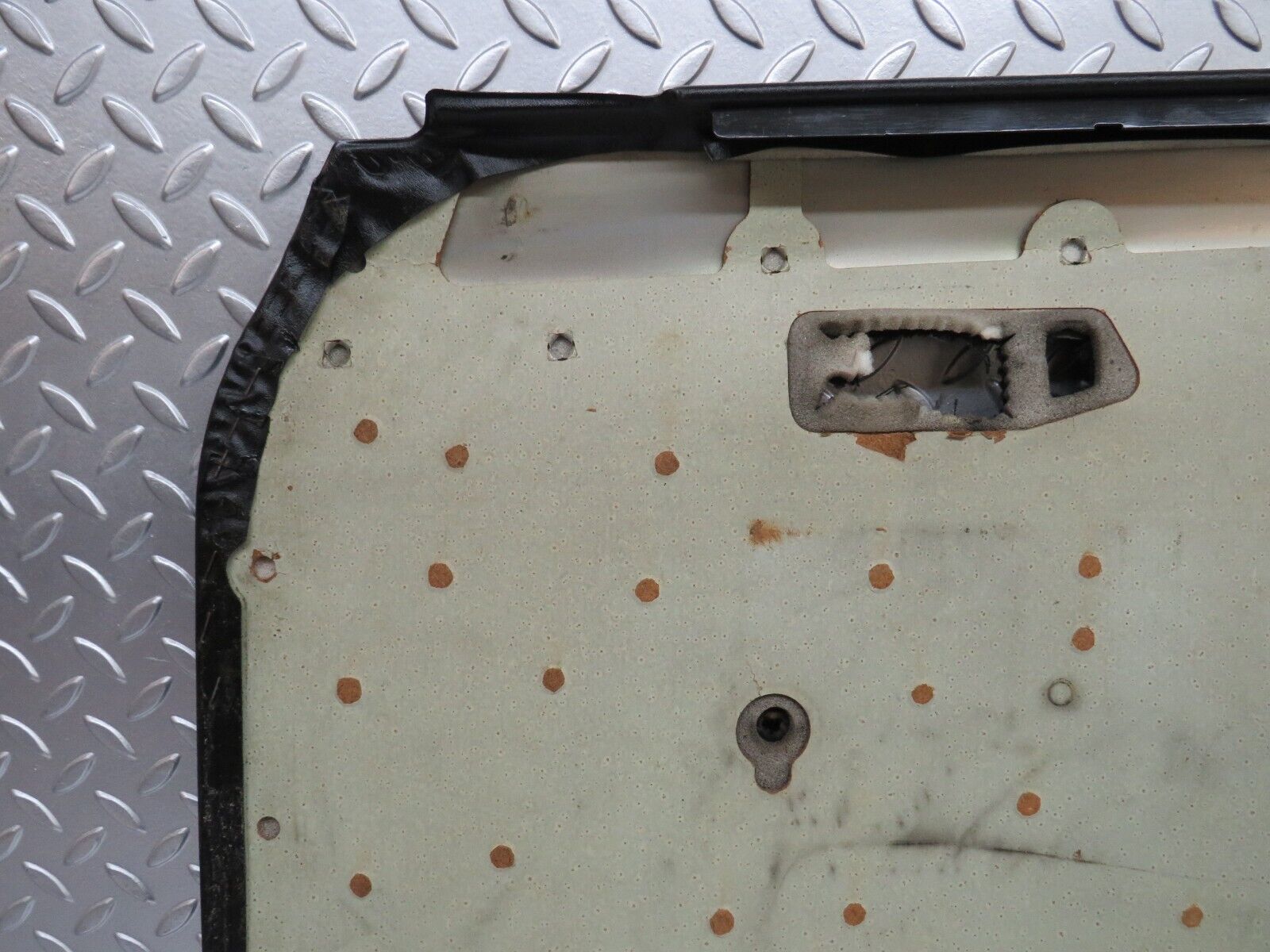 28203 Mercedes-Benz S123 240D Wagon Front Left Door Card Black