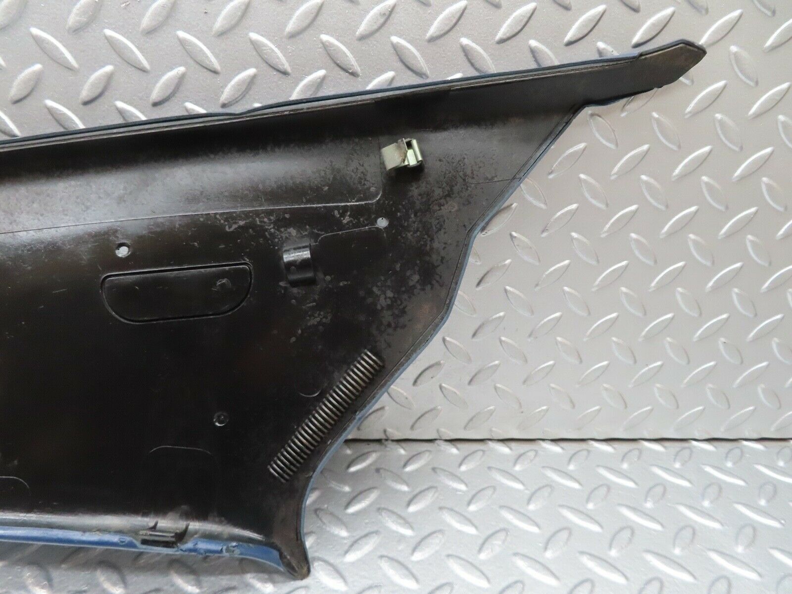 17935 Mercedes-Benz W123 200 C Pillar Cover Panel Left Side Blue 1236900325