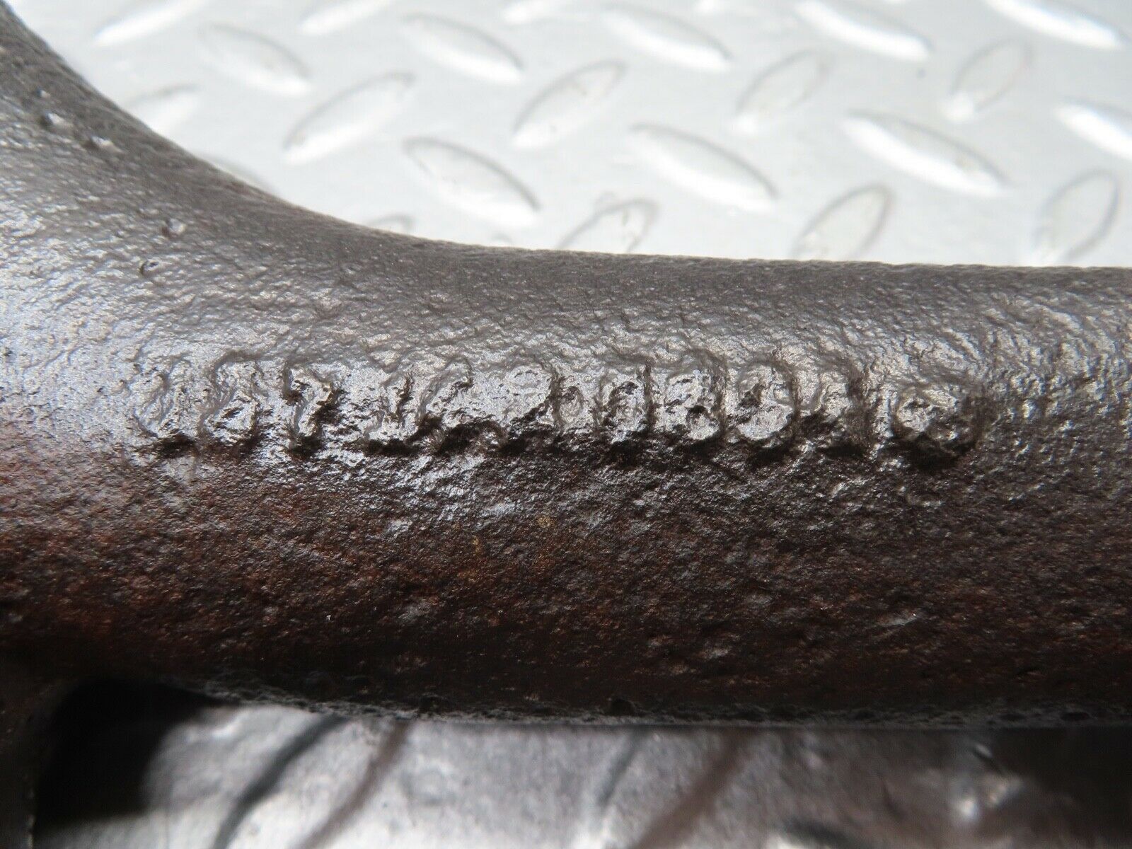 18183 Mercedes-Benz W111 220SE Coupe Exhaust Manifold Cylinder 4-6 1271420502