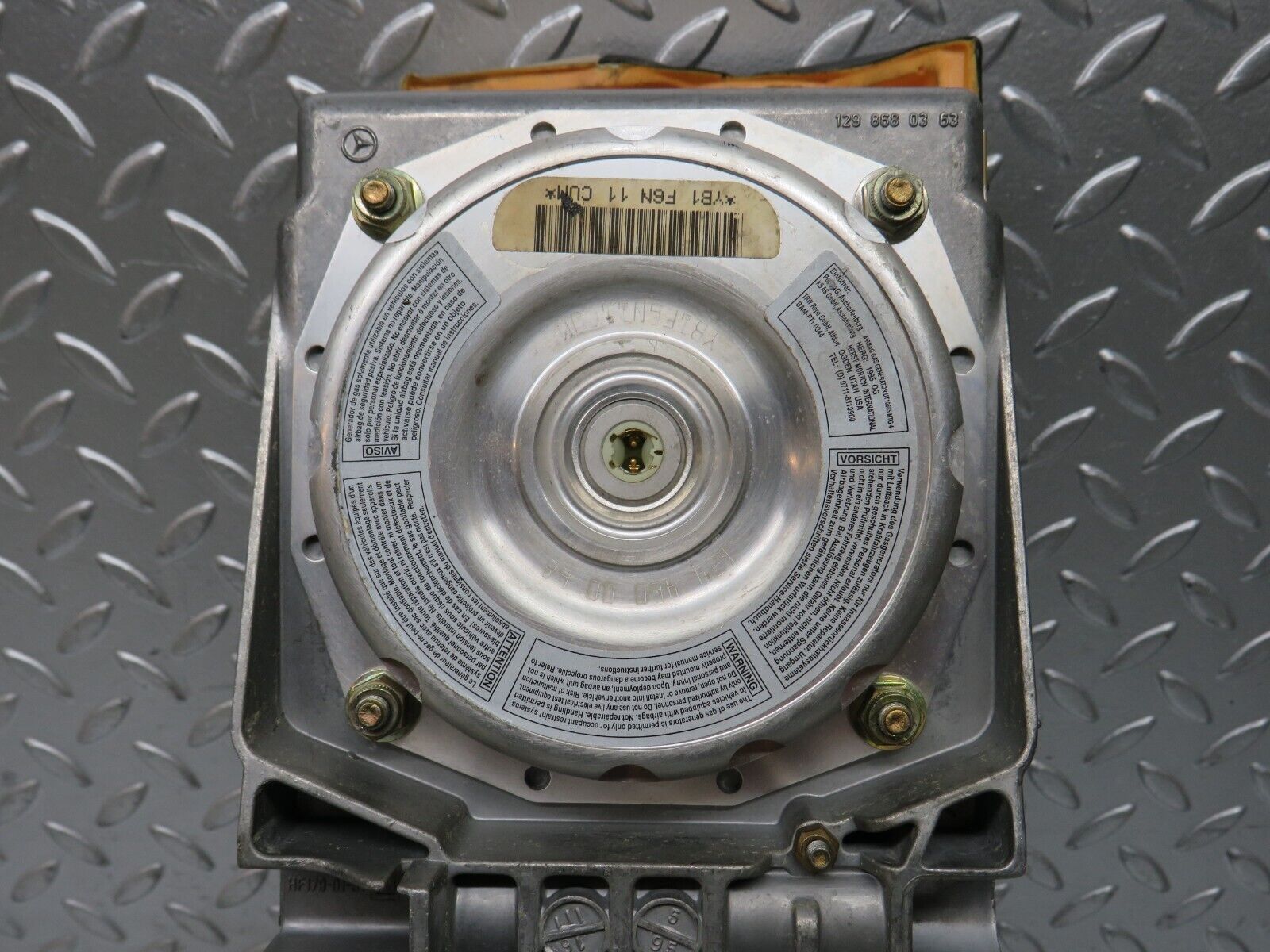 28956 Mercedes-Benz C124 320CE Dashboard Airbag Left Passenger Side 1298680363