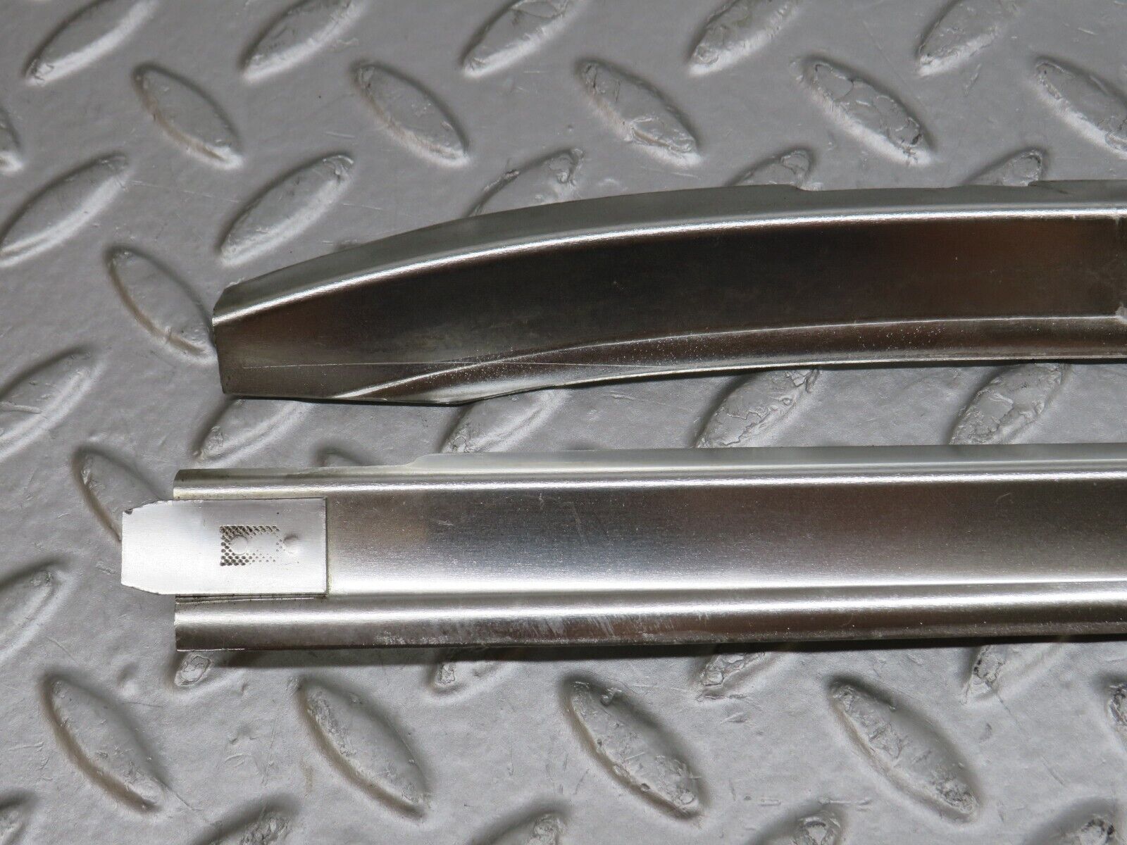 36310 Mercedes-Benz W126 420SE A Pillar Chrome Cover Trim Pair