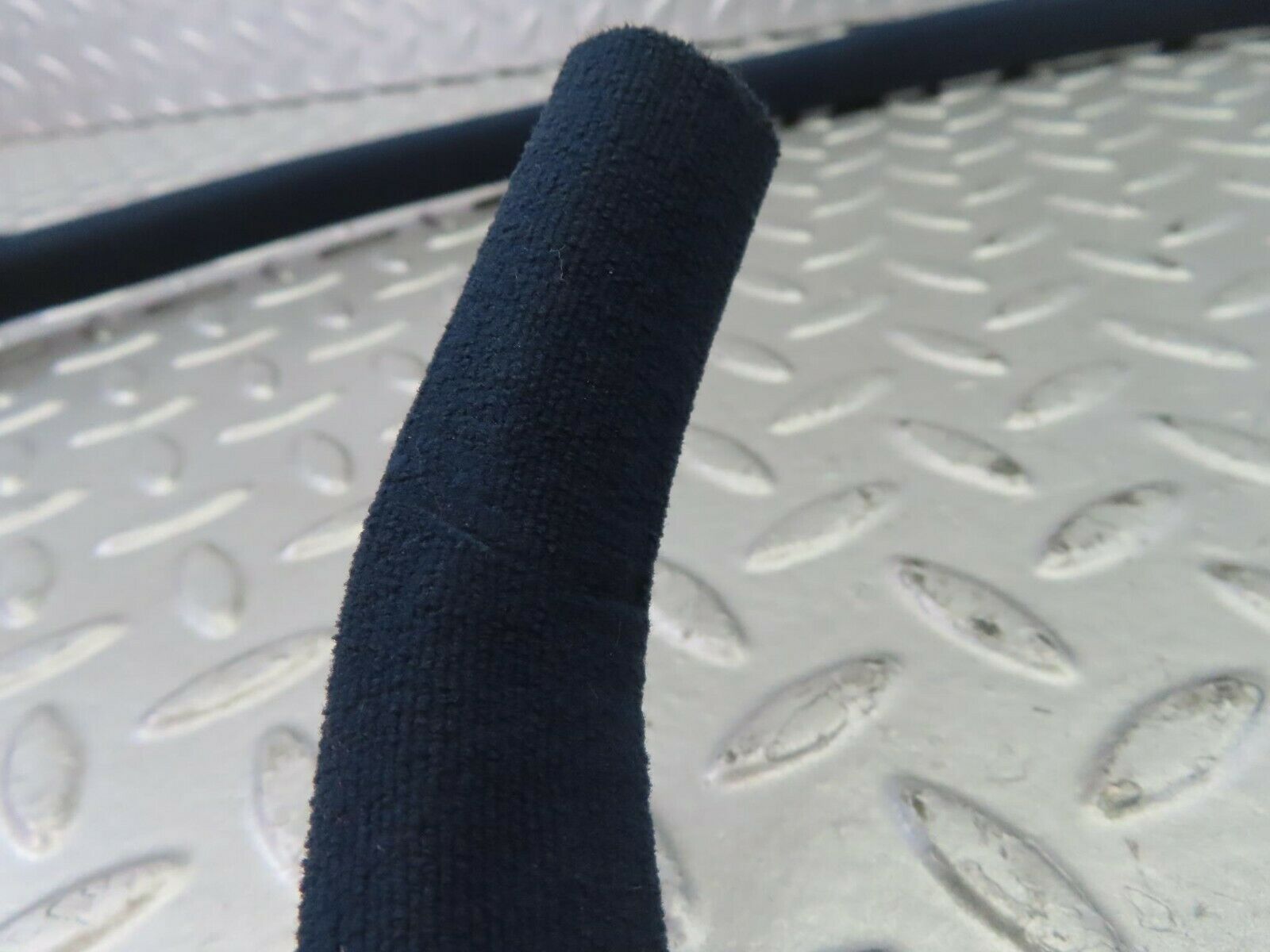 10335 Mercedes-Benz W201 190E Front Left Cloth Covered Door Seal Blue