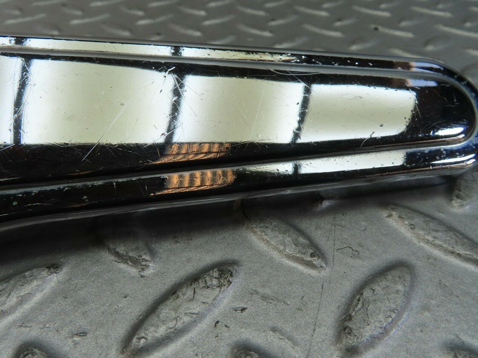 9006 Mercedes-Benz W108 Coupe Left Seat Upper Chrome Cover 1089130528