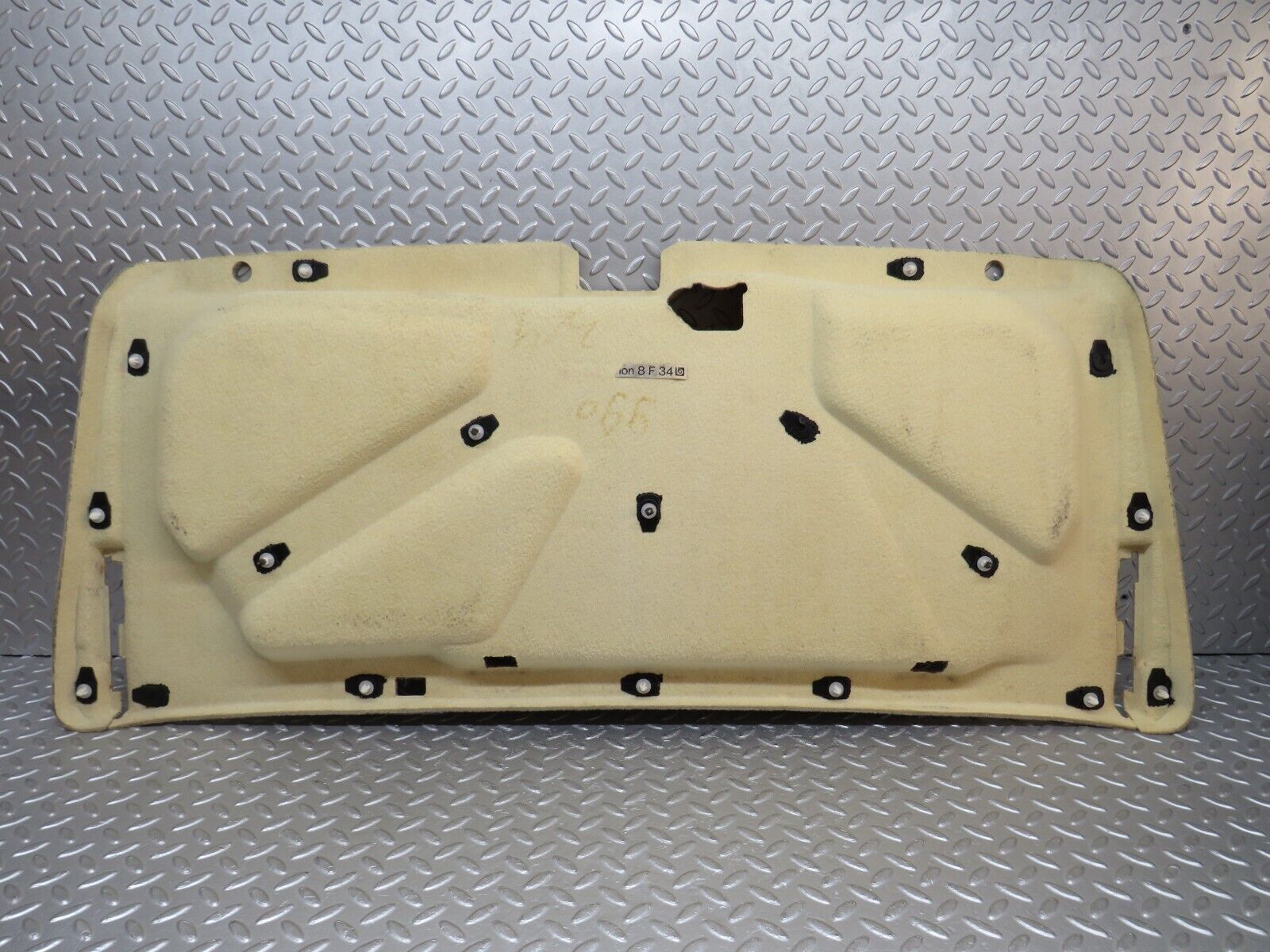 38287 Mercedes-Benz R129 280SL Coupe Interior Boot Lid Cover Panel Beige
