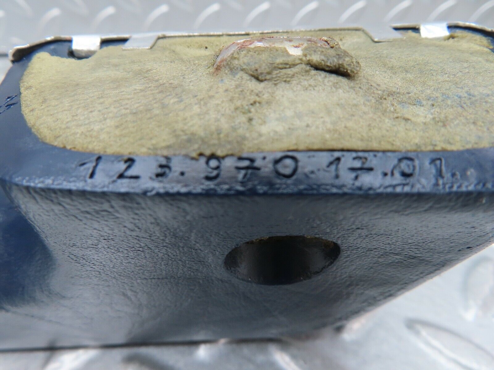 16904 Mercedes-Benz C123 280CE Coupe Interior Door Handle Left Blue 1239701701