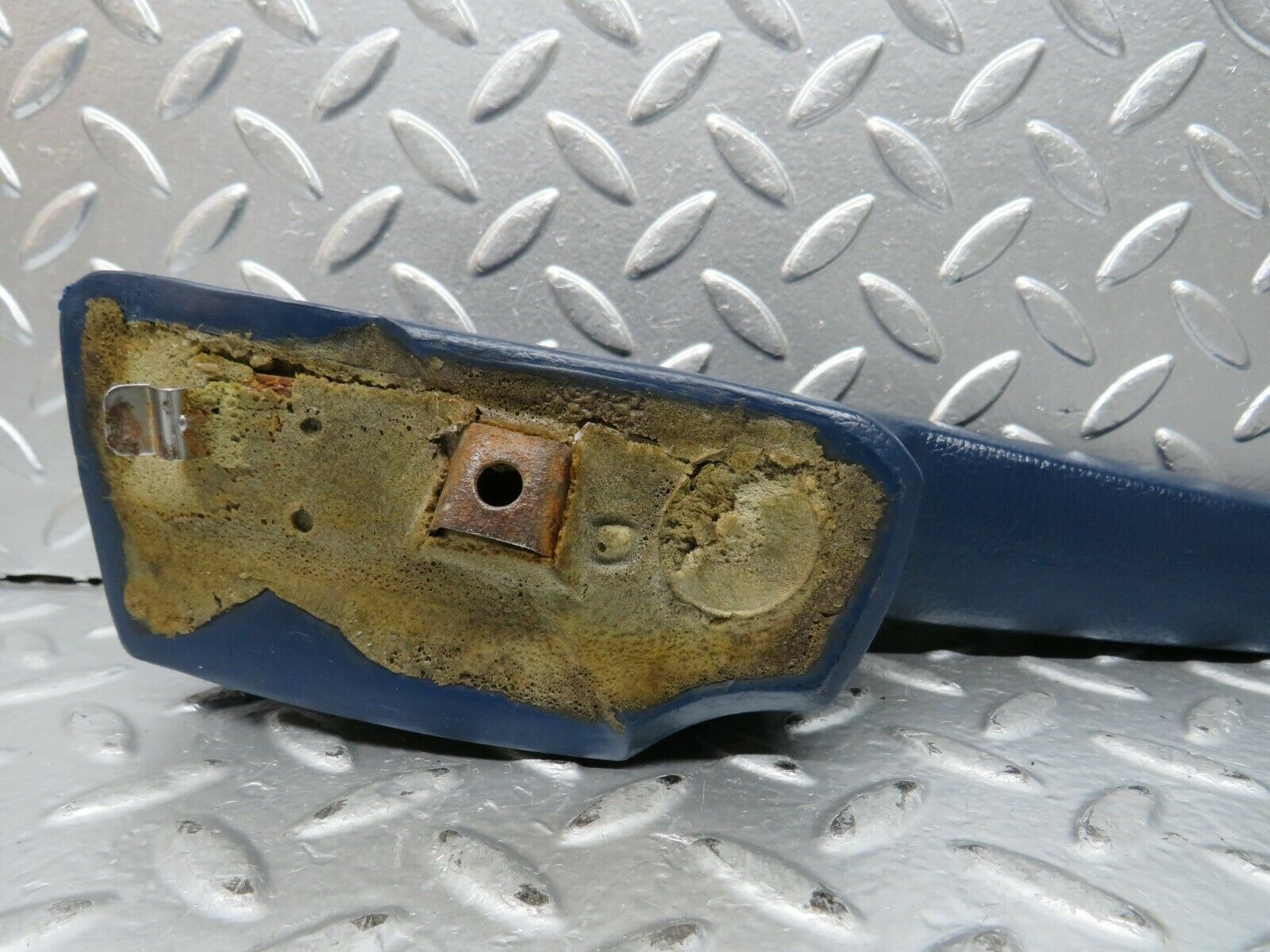 23184 Mercedes-Benz W116 350SE Rear Right Interior Door Handle Blue