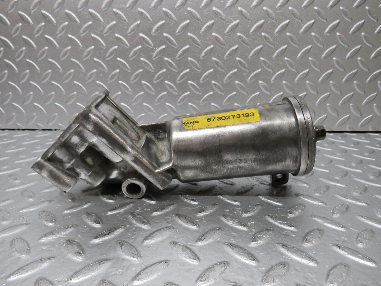 30823 Mercedes-Benz W201 190E 2.0L Oil Filter Housing 1021801211 1021840325