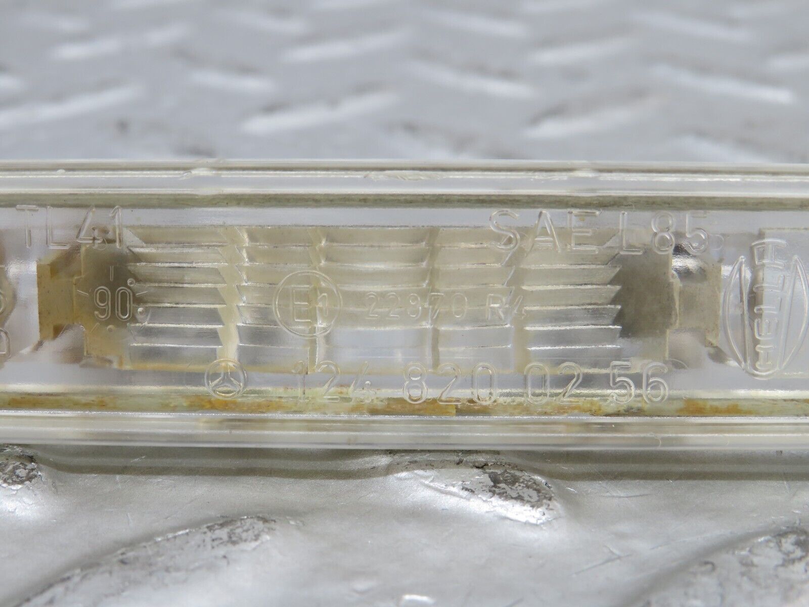 25353 Mercedes-Benz W201 190D number Plate Lights Pair 1248200256