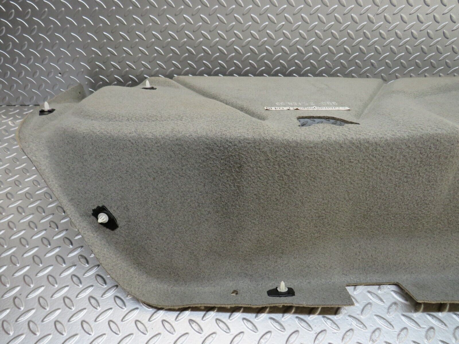 26475 Mercedes-Benz C124 220CE Trunk Door Cover Panel Cream Beige