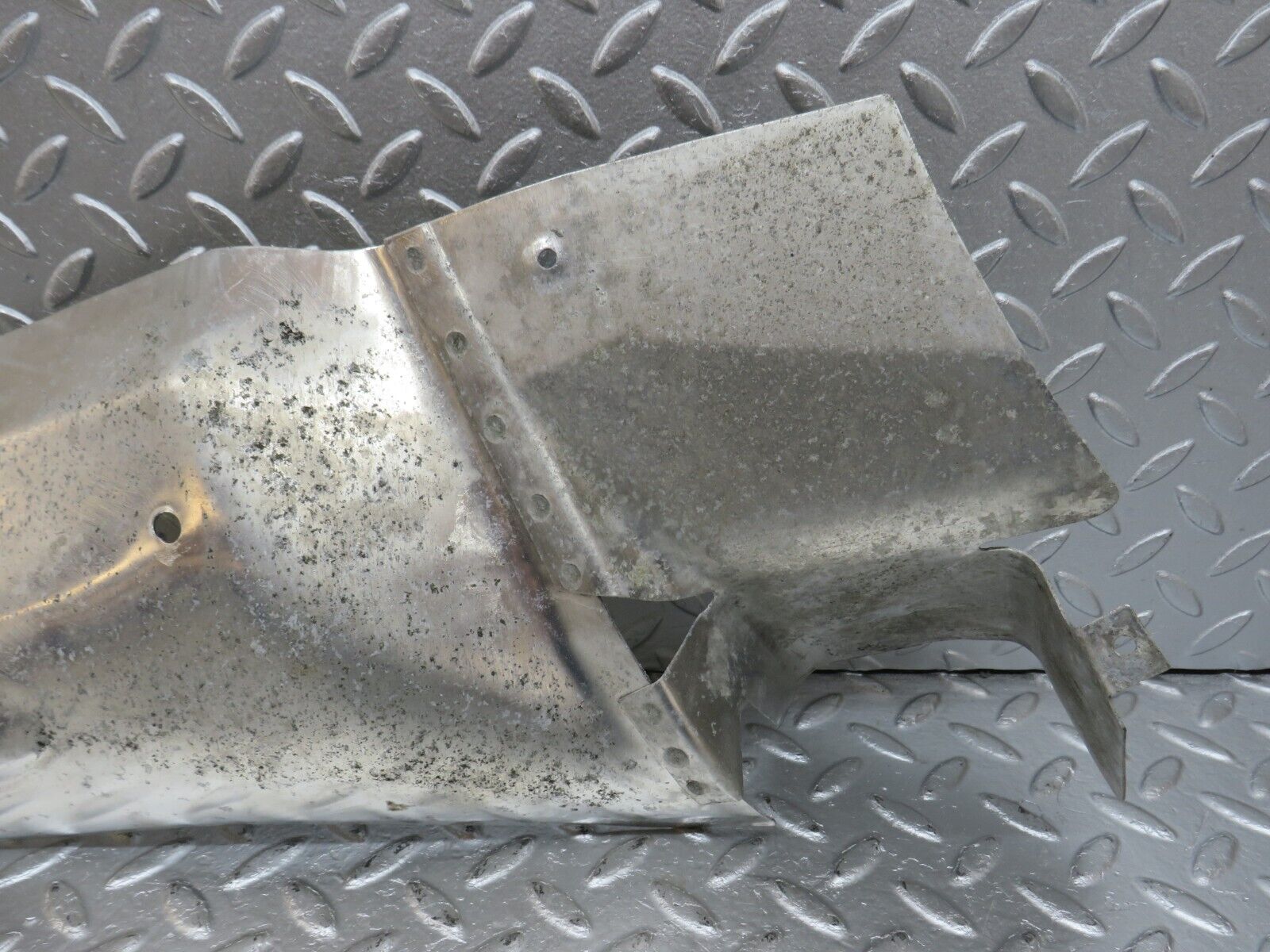 34504 Mercedes-Benz C126 380SEC Coupe Exhaust Heat Shield