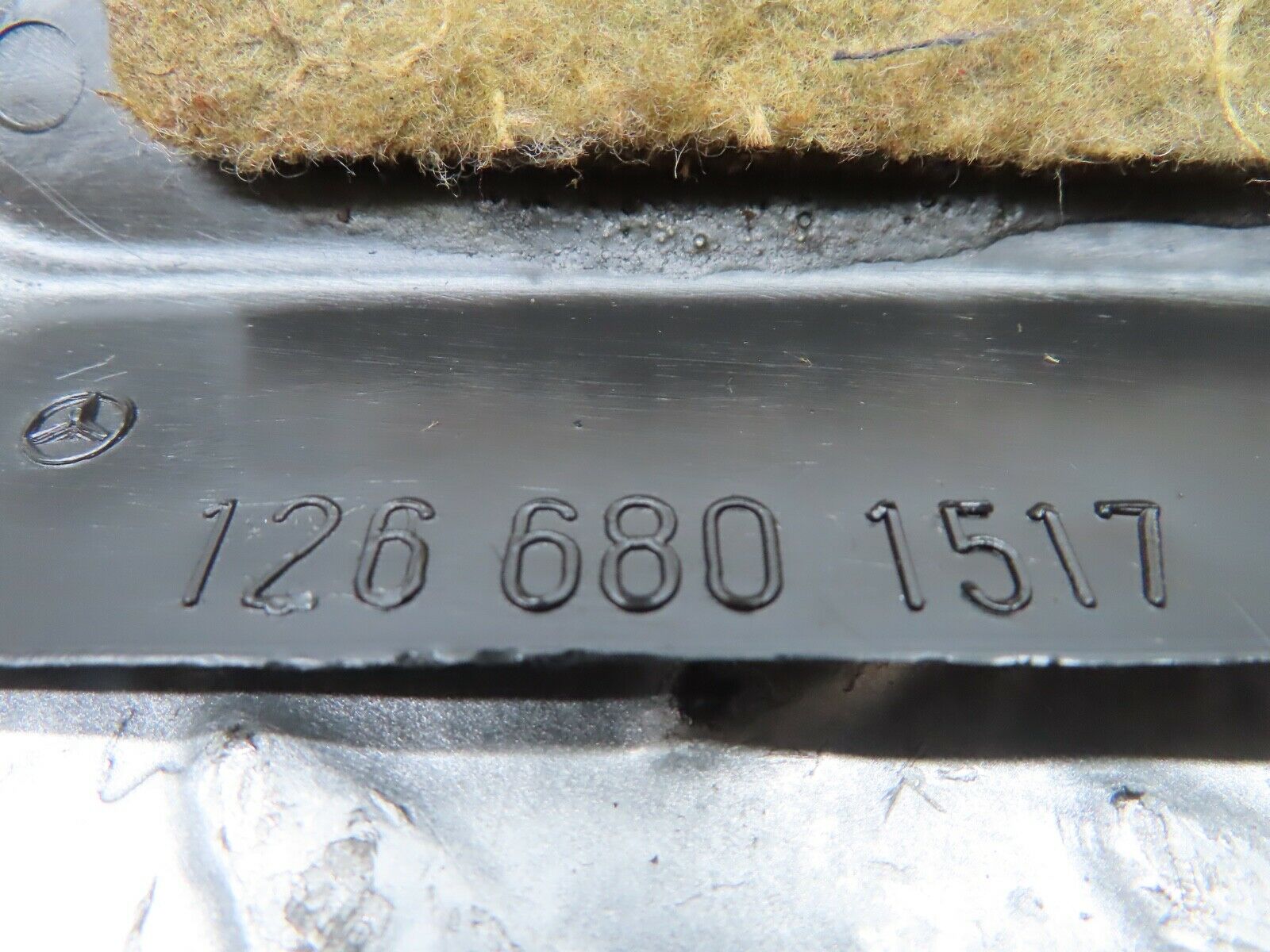 21597 Mercedes-Benz W126 300SE Under Dash Panel Left Side 1266801517