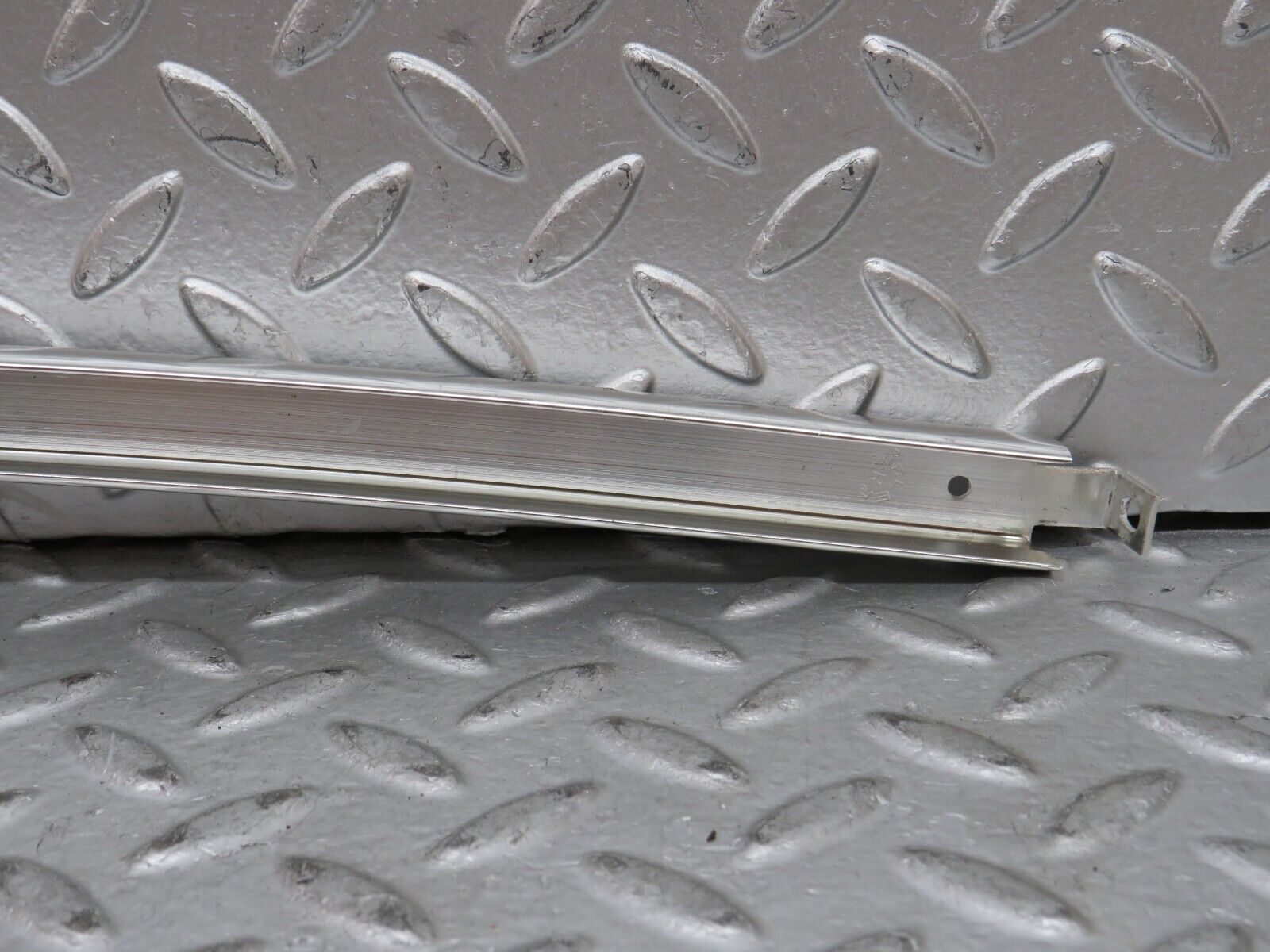 28059 Mercedes-Benz W123 280E Rear Right Door Chrome Window Channel