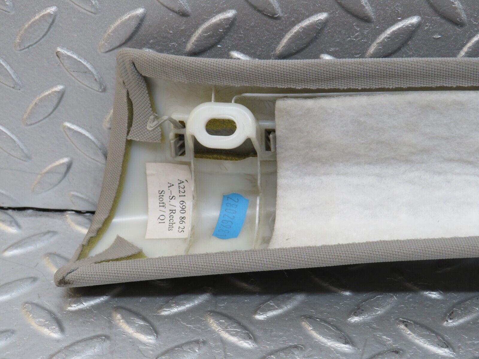 35211 Mercedes-Benz W221 A Pillar Cover Right Side 2216908625