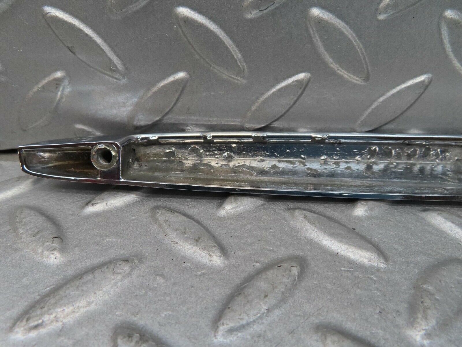 12609 Mercedes-Benz W108 Trunk Lid Chrome Handle