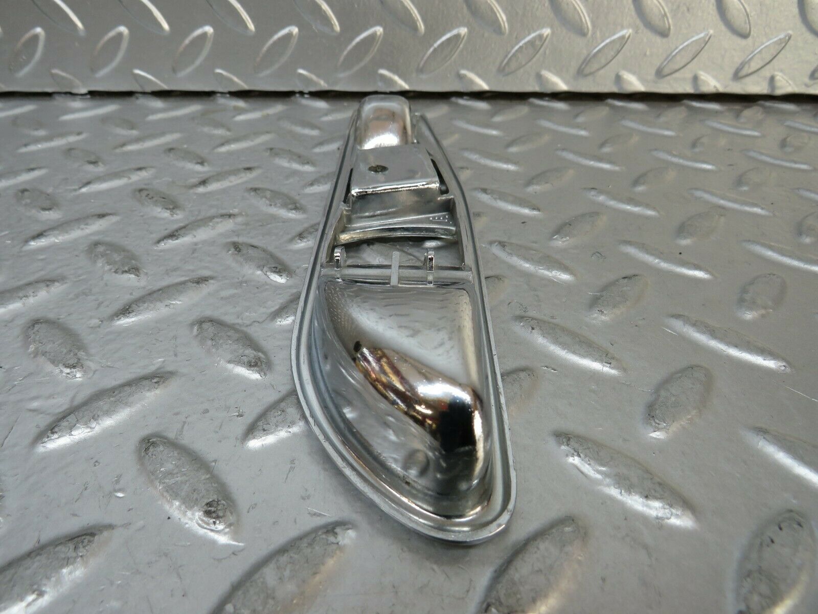 23734 Mercedes-Benz C107 450SLC Interior Door Handle Chrome Surround Left Side