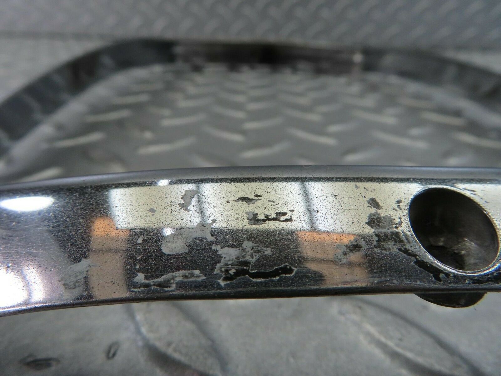 8141 Mercedes-Benz W114 Headlight Chrome Frame