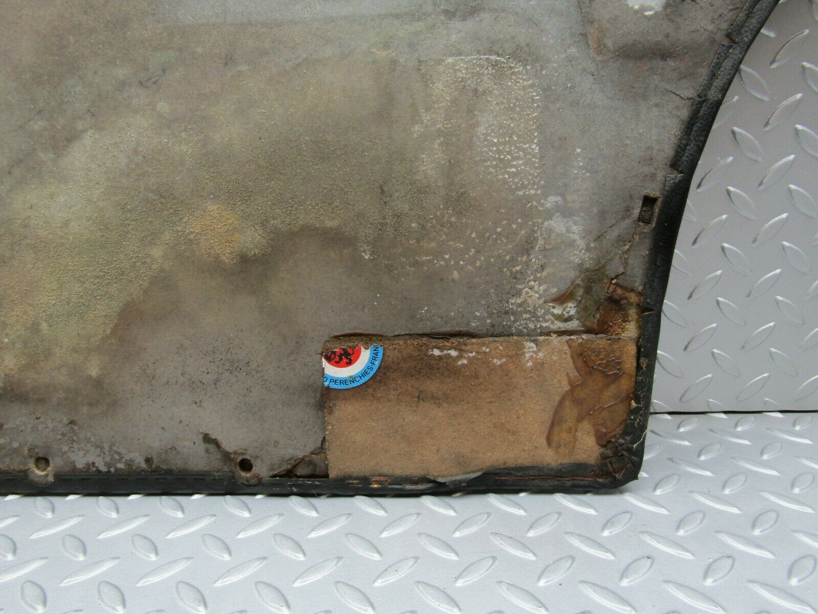 3265 Mercedes-Benz W115 220D Rear Left Door Card Black