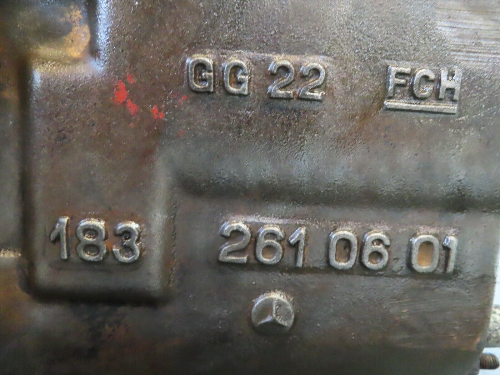 19294 Mercedes-Benz W120 W121 Manual Gearbox 1832610601