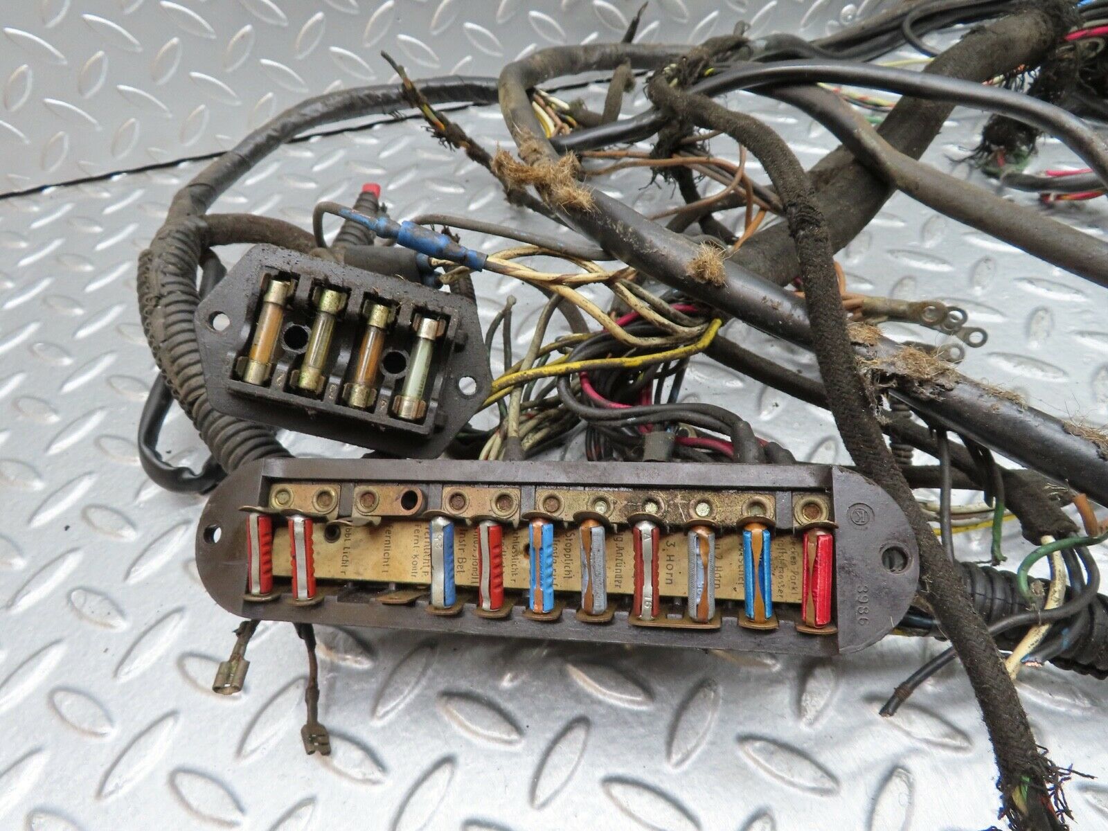 18977 Mercedes-Benz W121 190b Ponton Engine Chassis Body Wire Wiring Harness