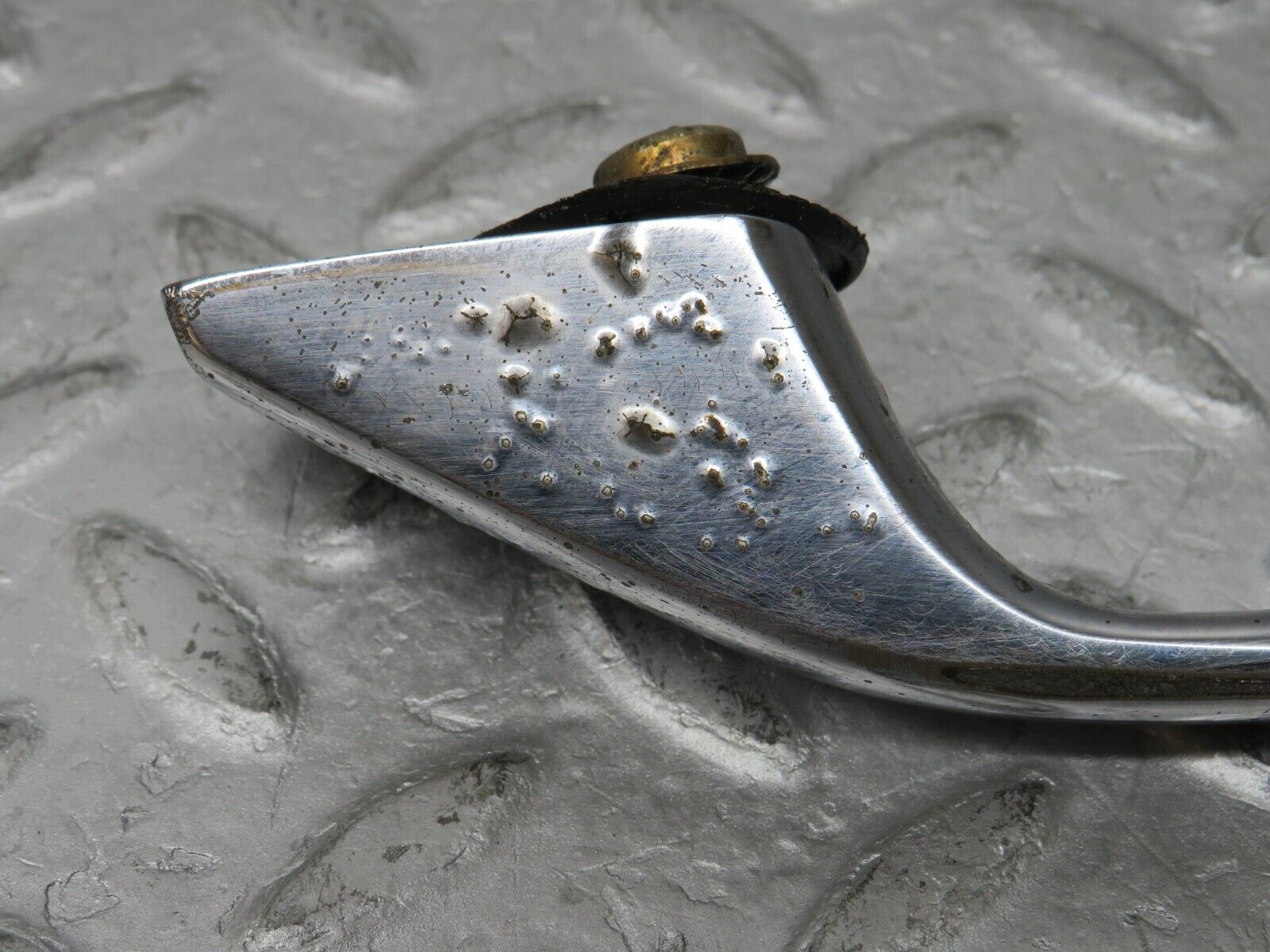 35740 Mercedes-Benz W108 Chrome Door Handle Rear Left 1087661102