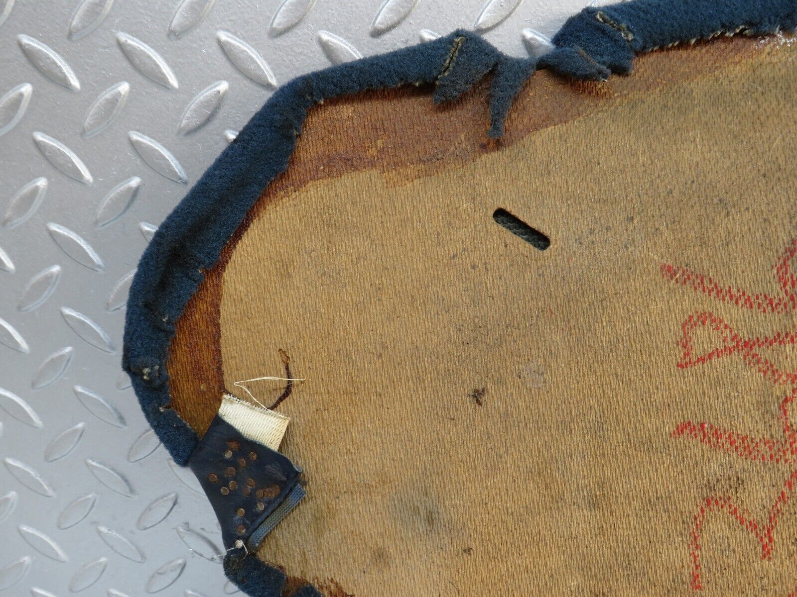 37397 Mercedes-Benz W109 300SEL Front Left Kick Panel Blue