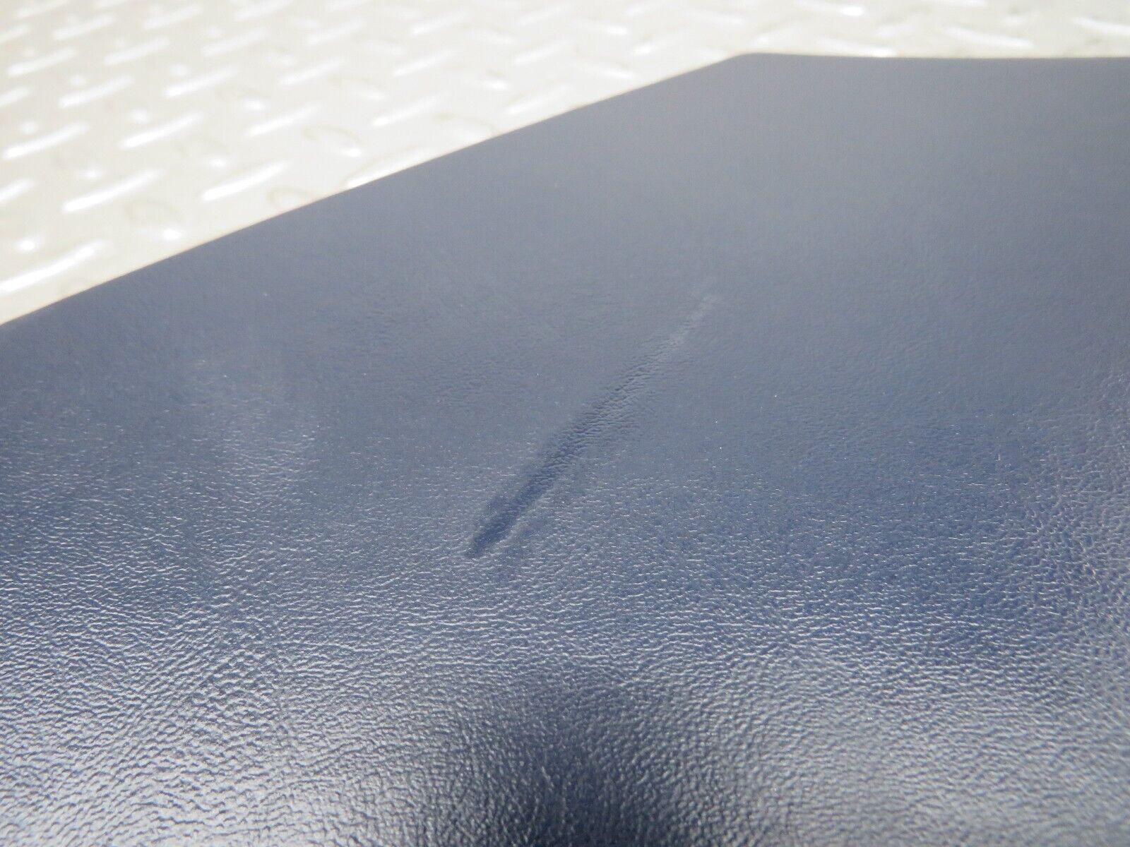 26772 Mercedes-Benz W123 240D C Pillar Cover Panel Right Side Blue 1236900425