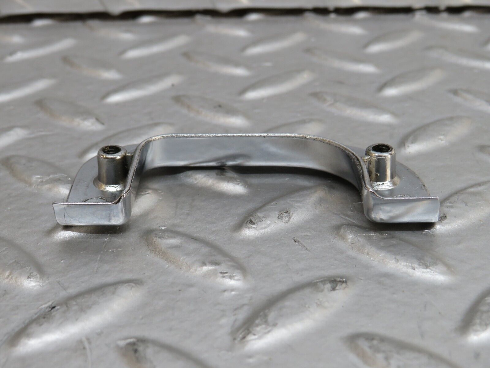 28282 Mercedes-Benz S123 240D Wagon Left Interior Chrome Latch Trim 1237230124