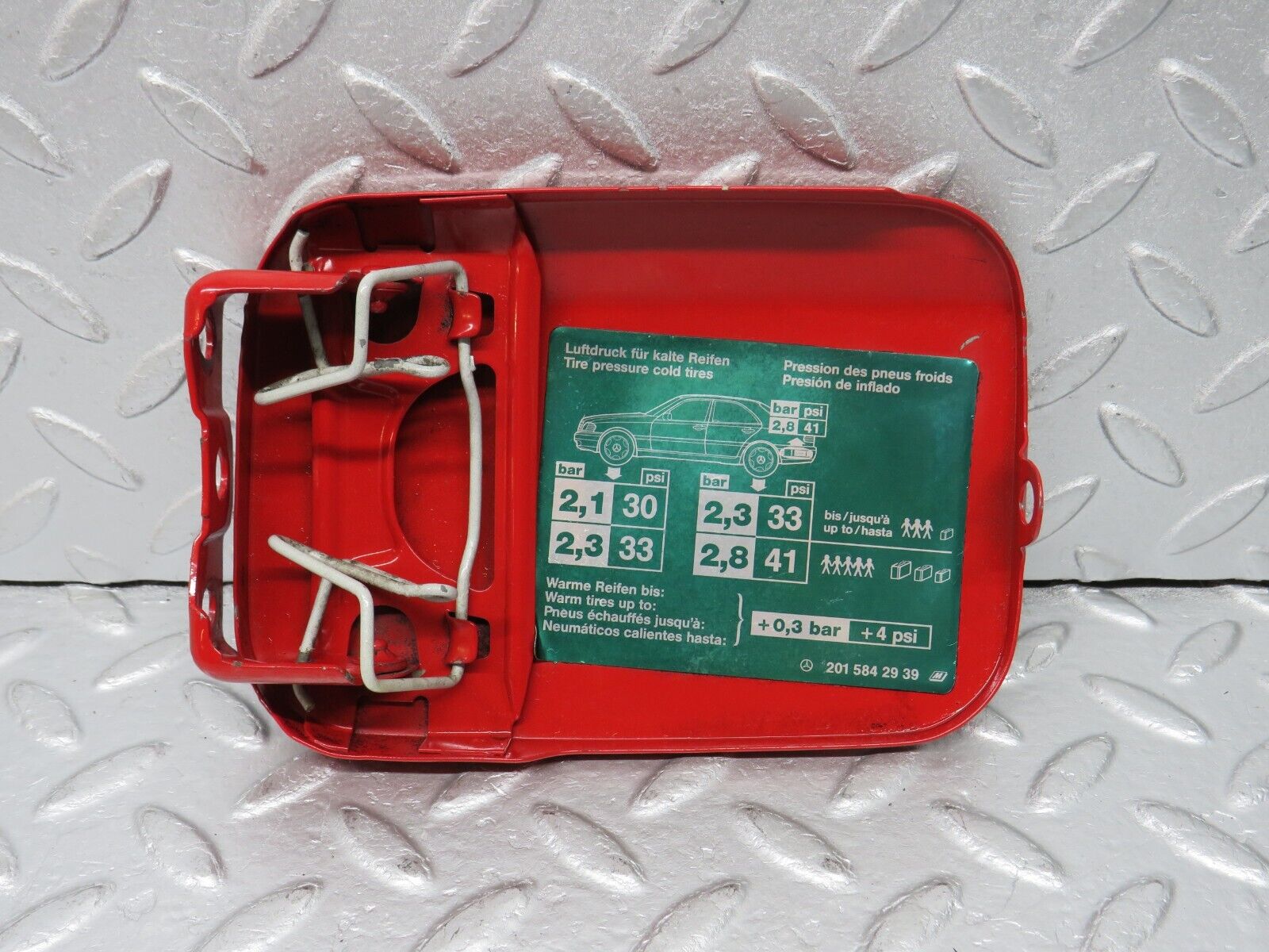 38782 Mercedes-Benz W201 190E 2.6L Fuel Tank Flap Cap 2015842939