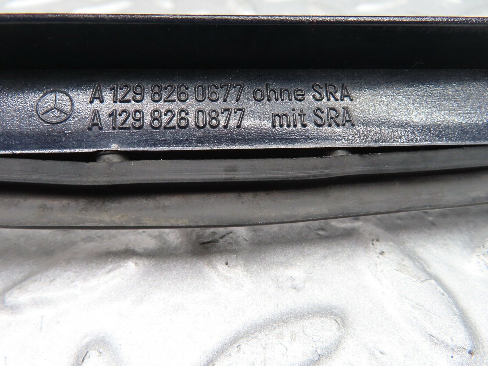 20084 Mercedes-Benz R129 300SL Coupe Right Headlight Lower Trim 1298260877