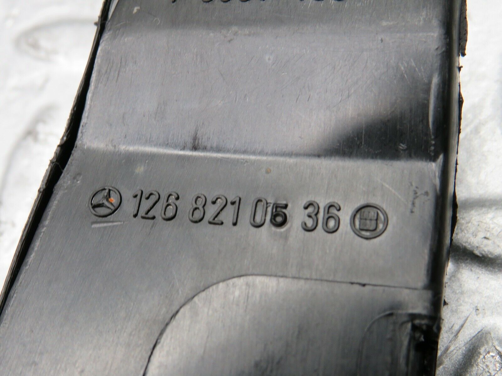 21775 Mercedes-Benz W126 300SE Rear Left Cable Channel 1268210536