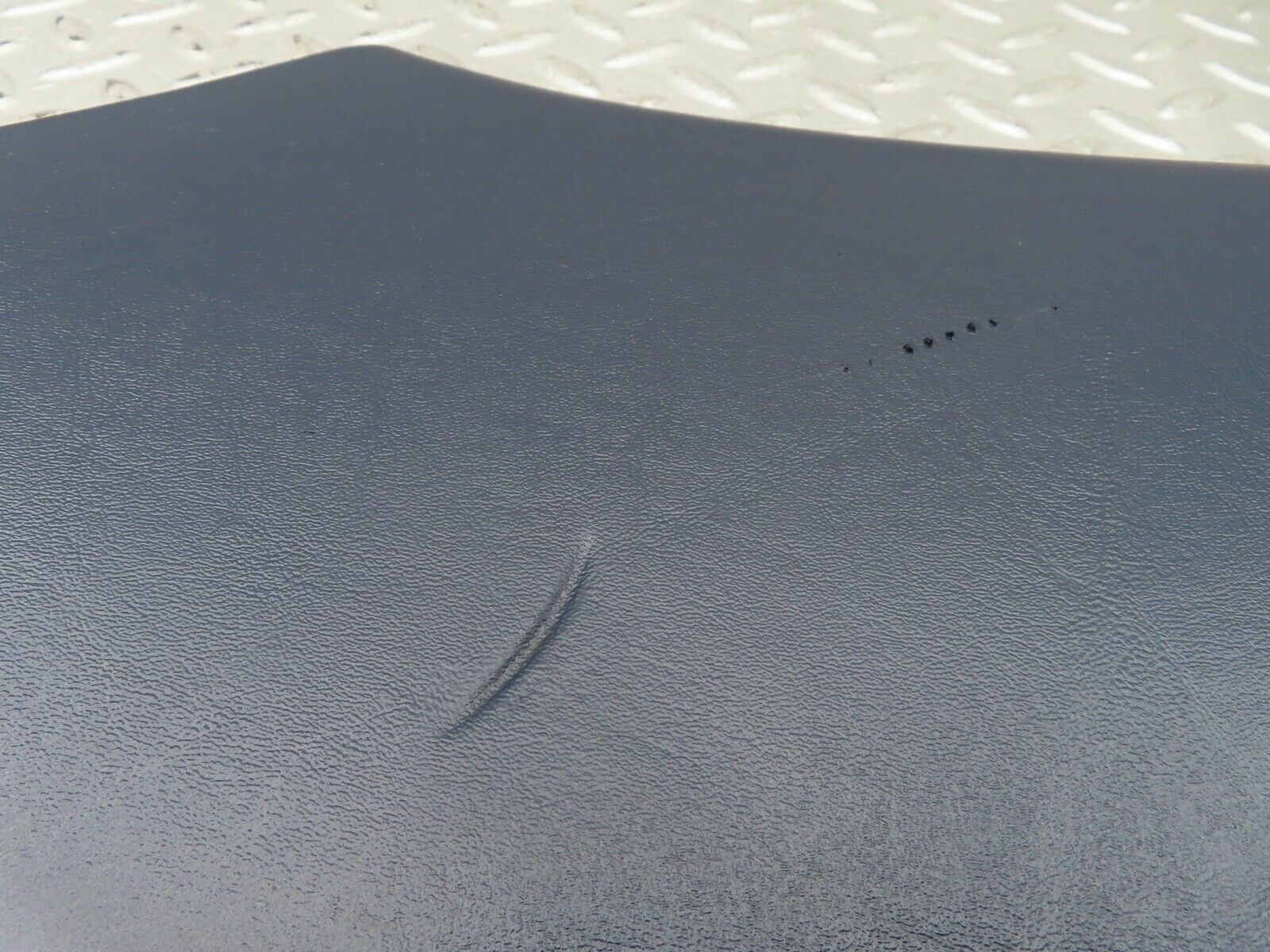 16813 Mercedes-Benz C123 280CE Coupe C Pillar Cover Right Side Blue 1236950644