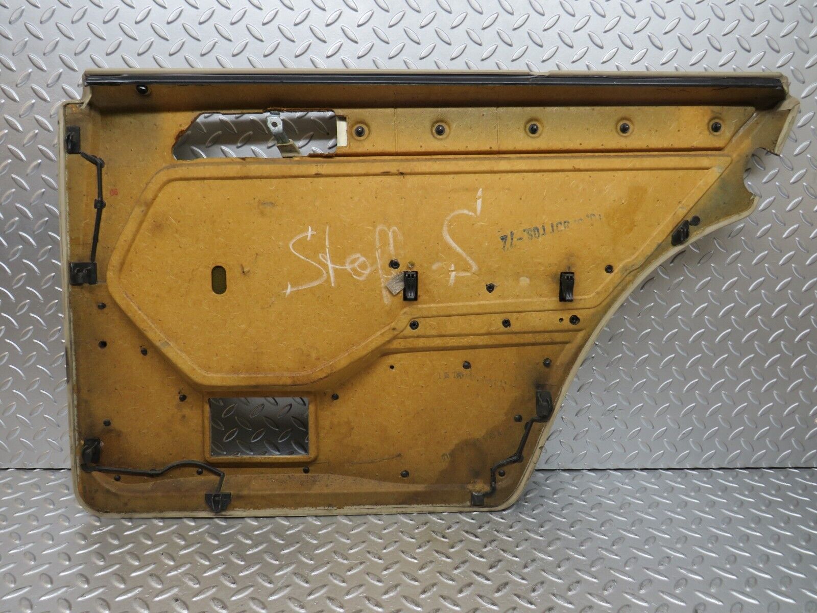 27523 Mercedes-Benz S124 300TE Wagon Rear Left Door Card Beige