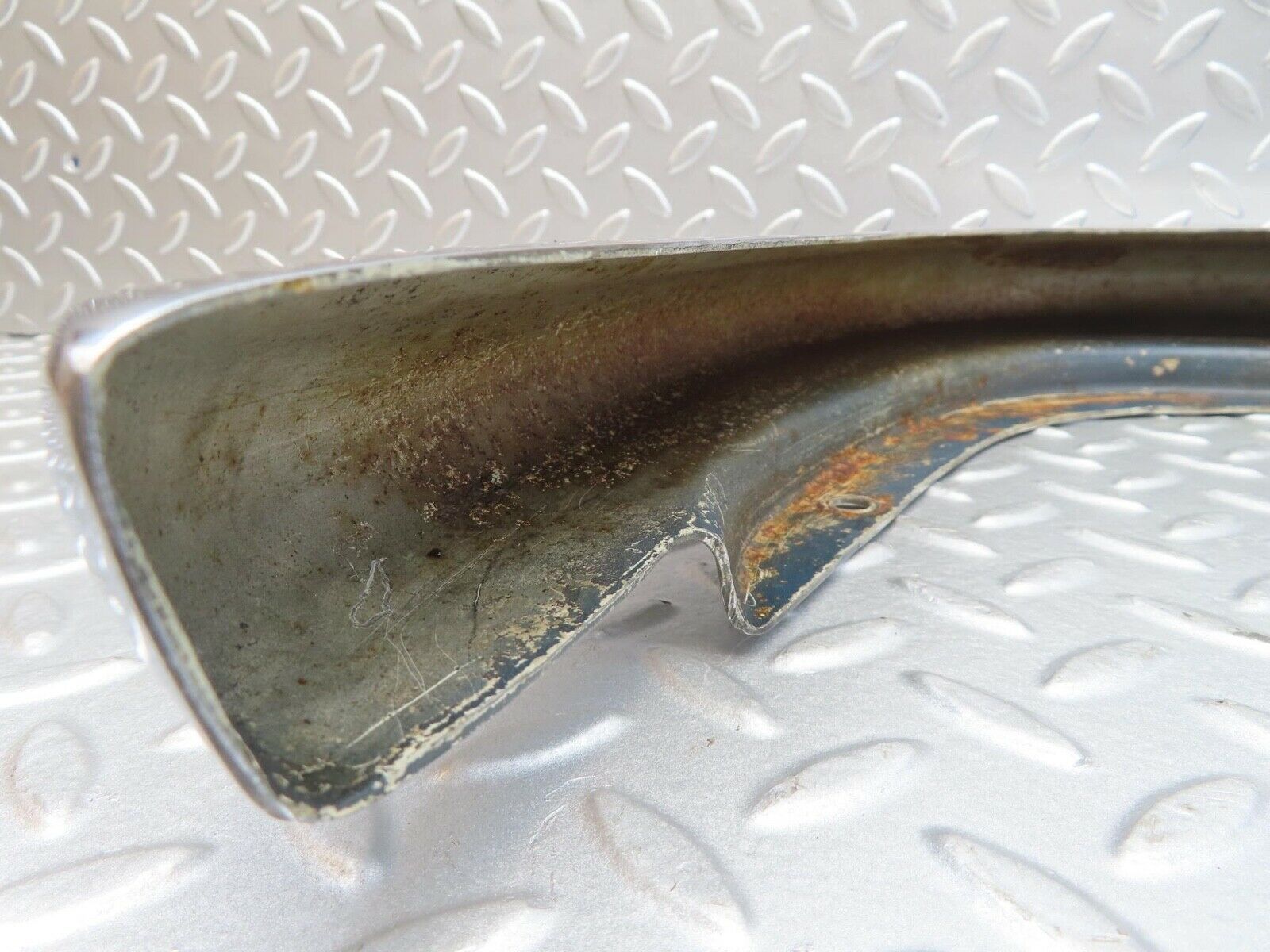 13179 Mercedes-Benz W111 Front Left Upper Bumper Chrome