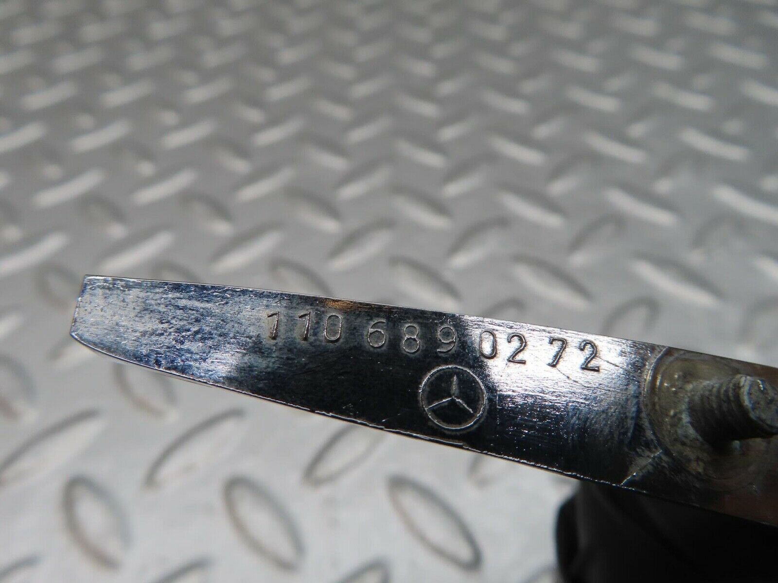 12921 Mercedes-Benz W111 220SE Dashboard Chrome Trim Right Side 1106890272