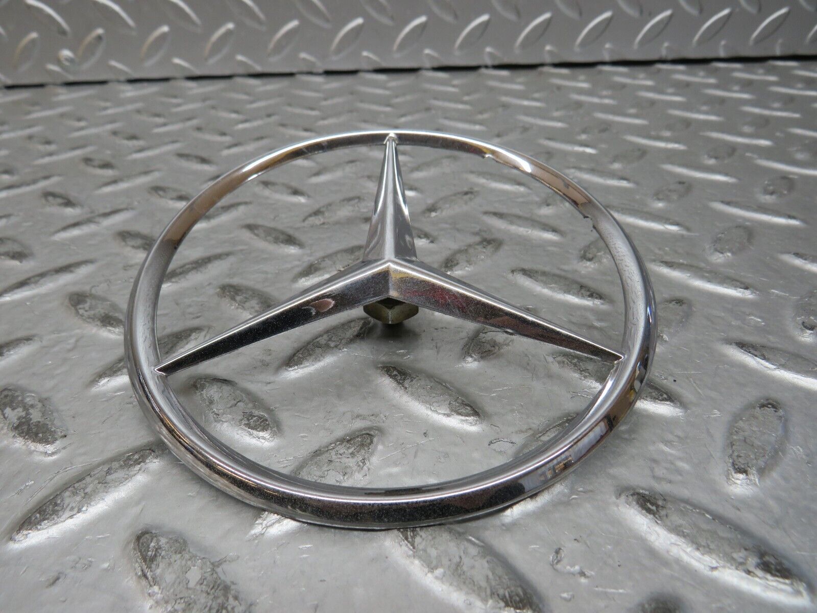 28825 Mercedes-Benz W123 230E Trunk Boot Lid Emblem 1267580058