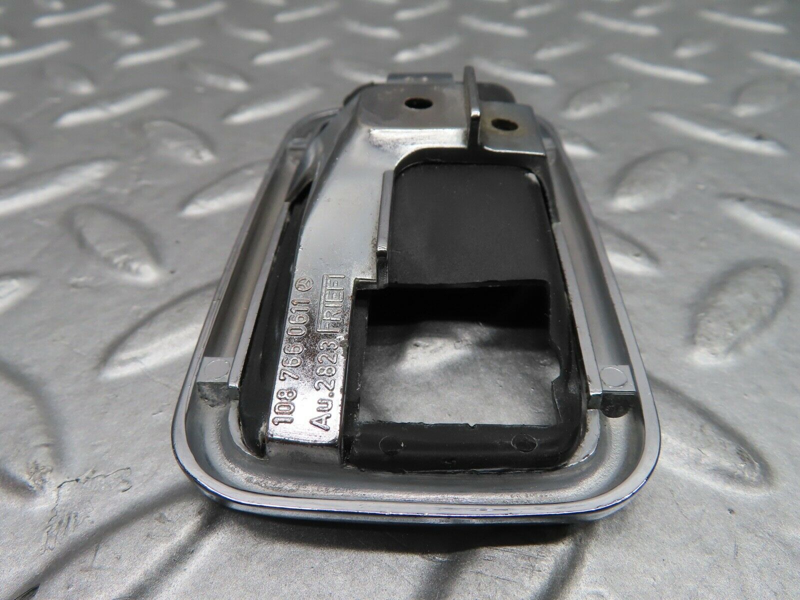 21078 Mercedes-Benz W123 230E Chrome Frame For Door Opener Right 1087660611