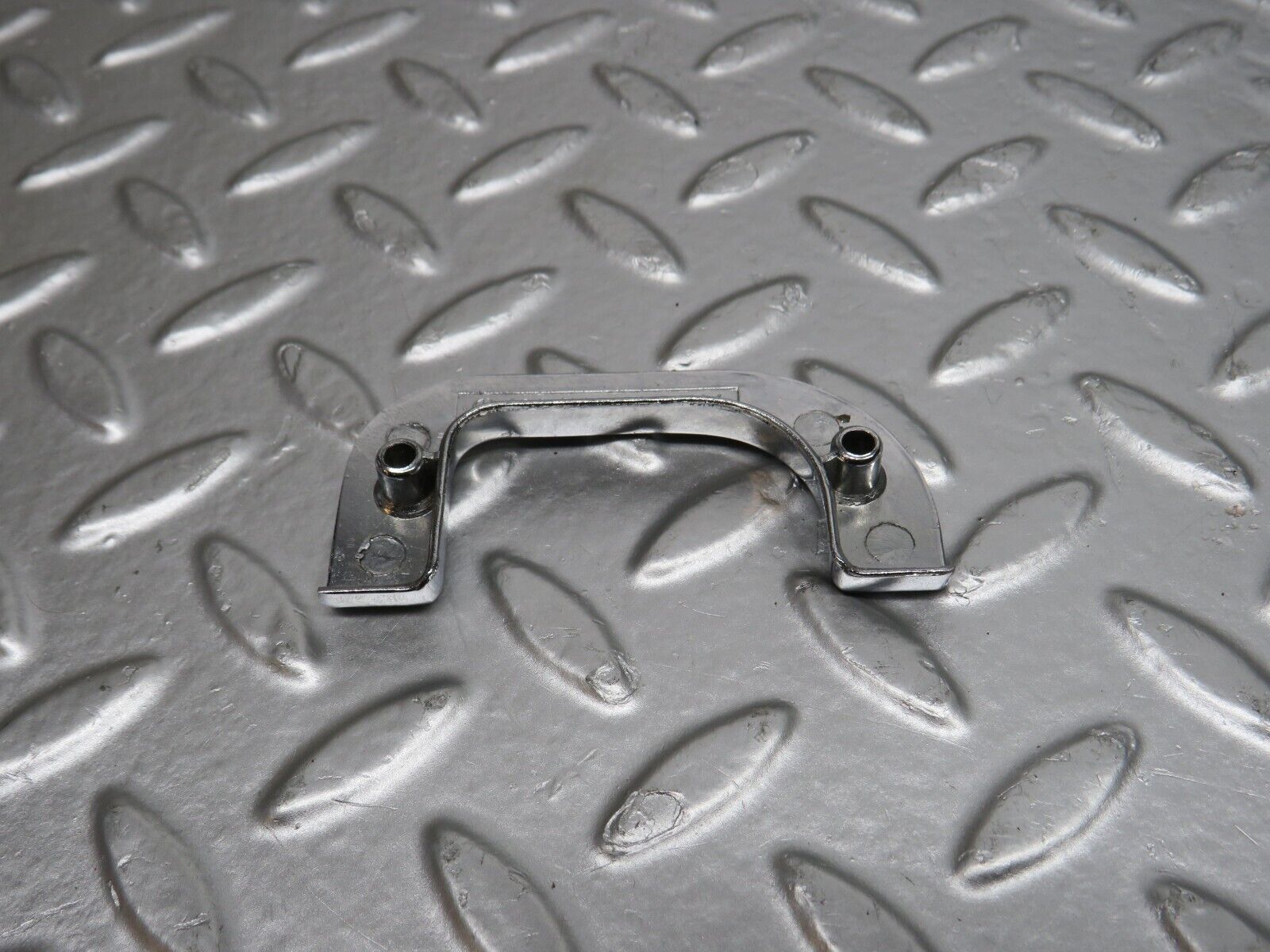 32179 Mercedes-Benz W123 230E Left Interior Chrome Door Latch Trim 1237230124