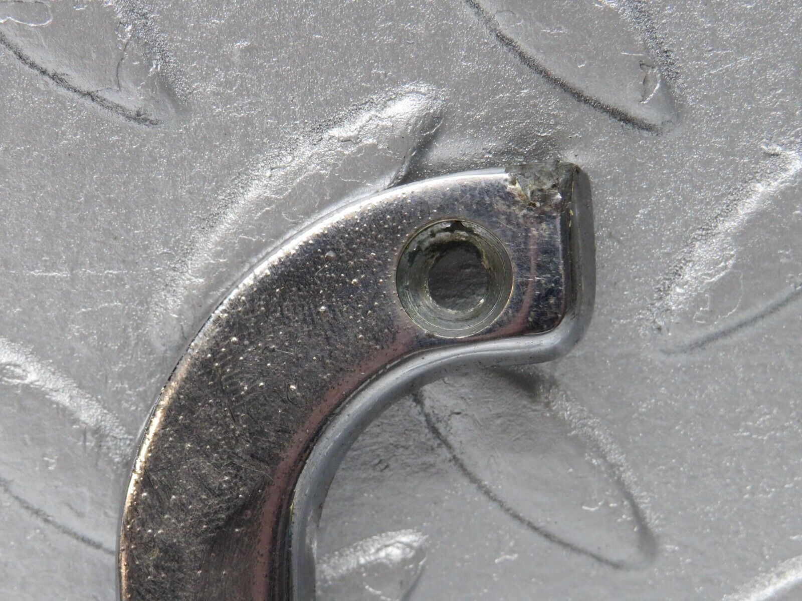 40475 Mercedes-Benz W110 230 Interior Door Chrome Latch Trim Right