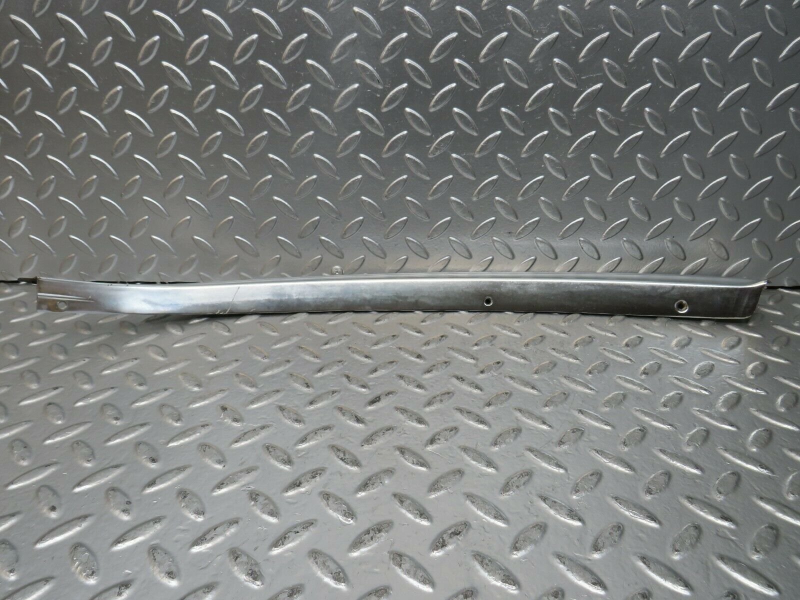 23369 Mercedes-Benz W116 350SE C Pillar Chrome Moulding Trim Left Side