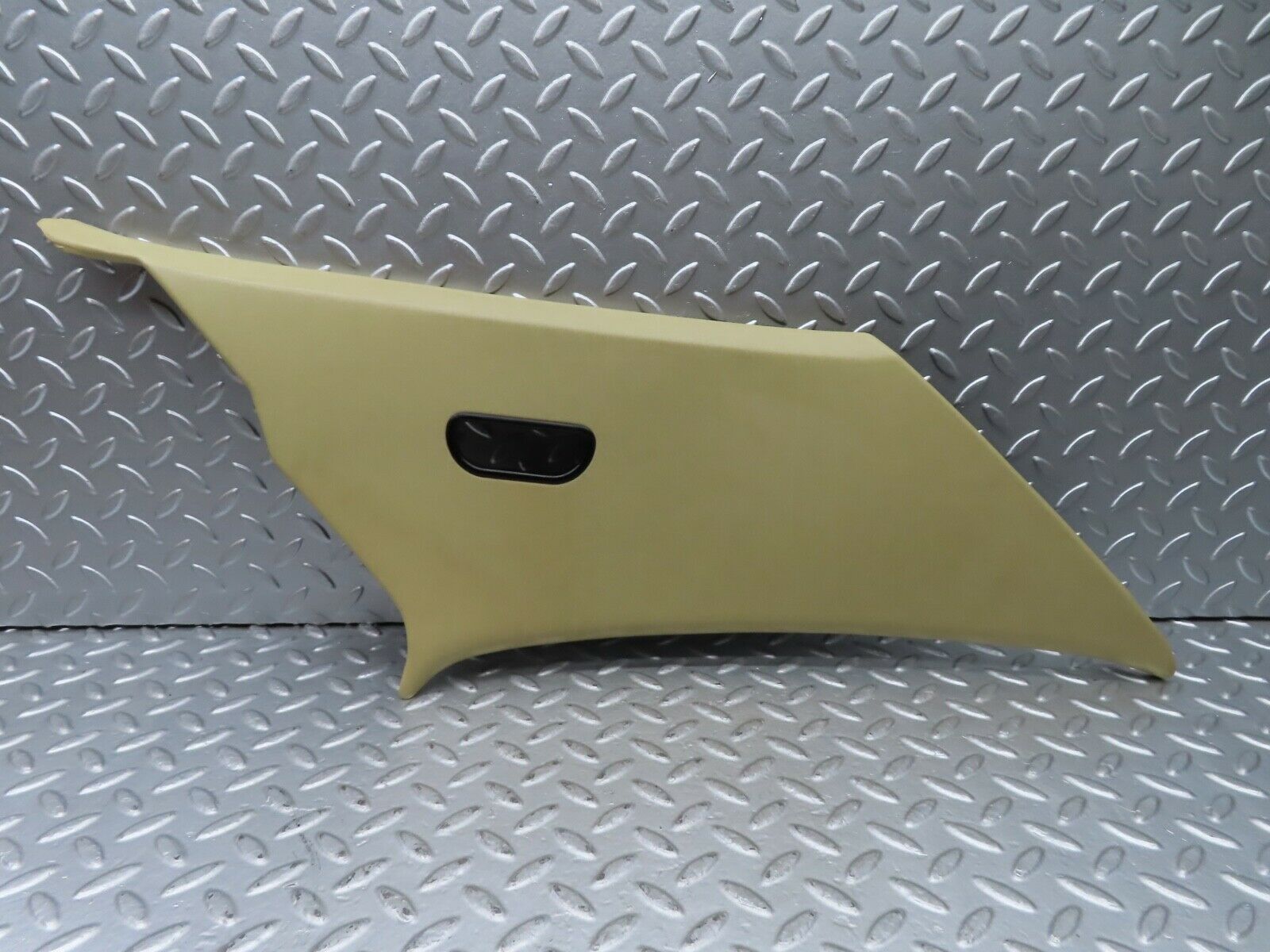 21049 Mercedes-Benz W123 230E C Pillar Cover Left Side Beige 1236900325