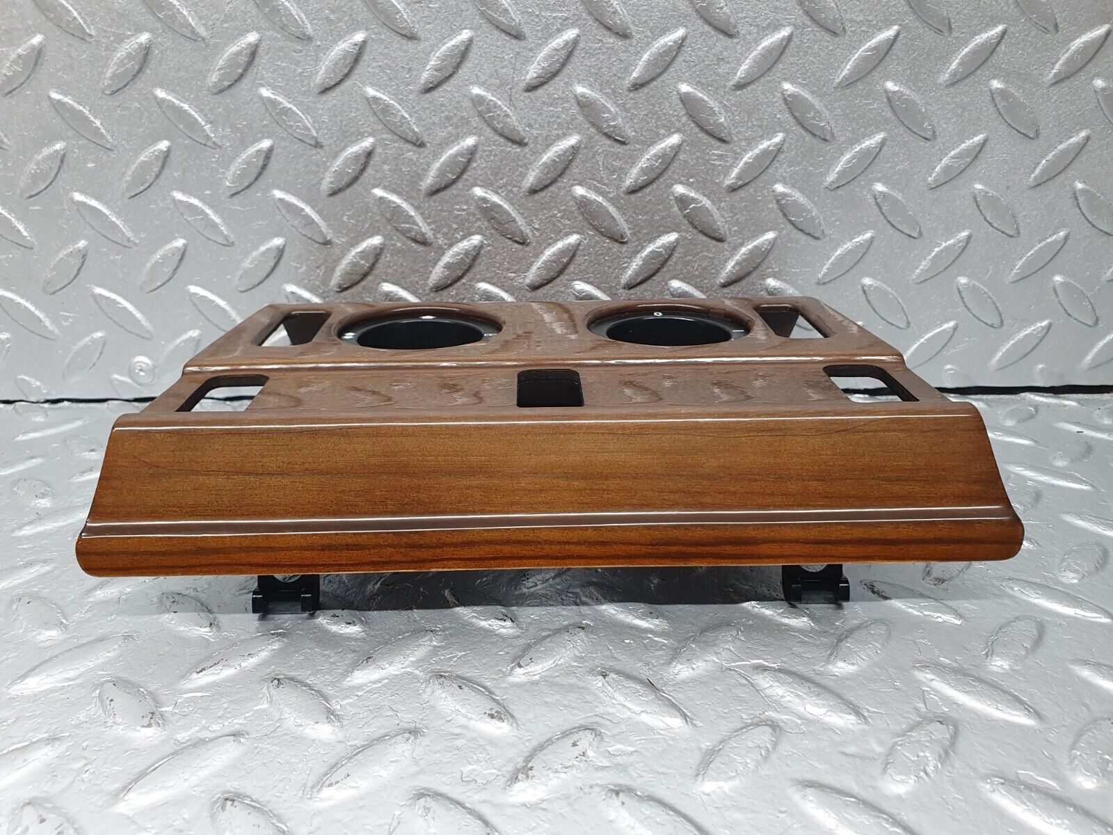 41398 Mercedes-Benz W124 200E Heater Control Panel Wood Trim 1246830275