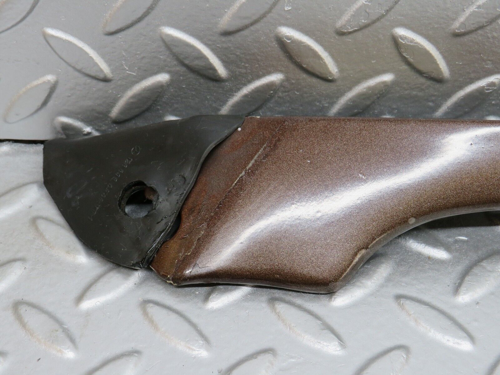 34272 Mercedes-Benz C126 380SEC A Pillar Exterior Cover Trim Right 1266980898