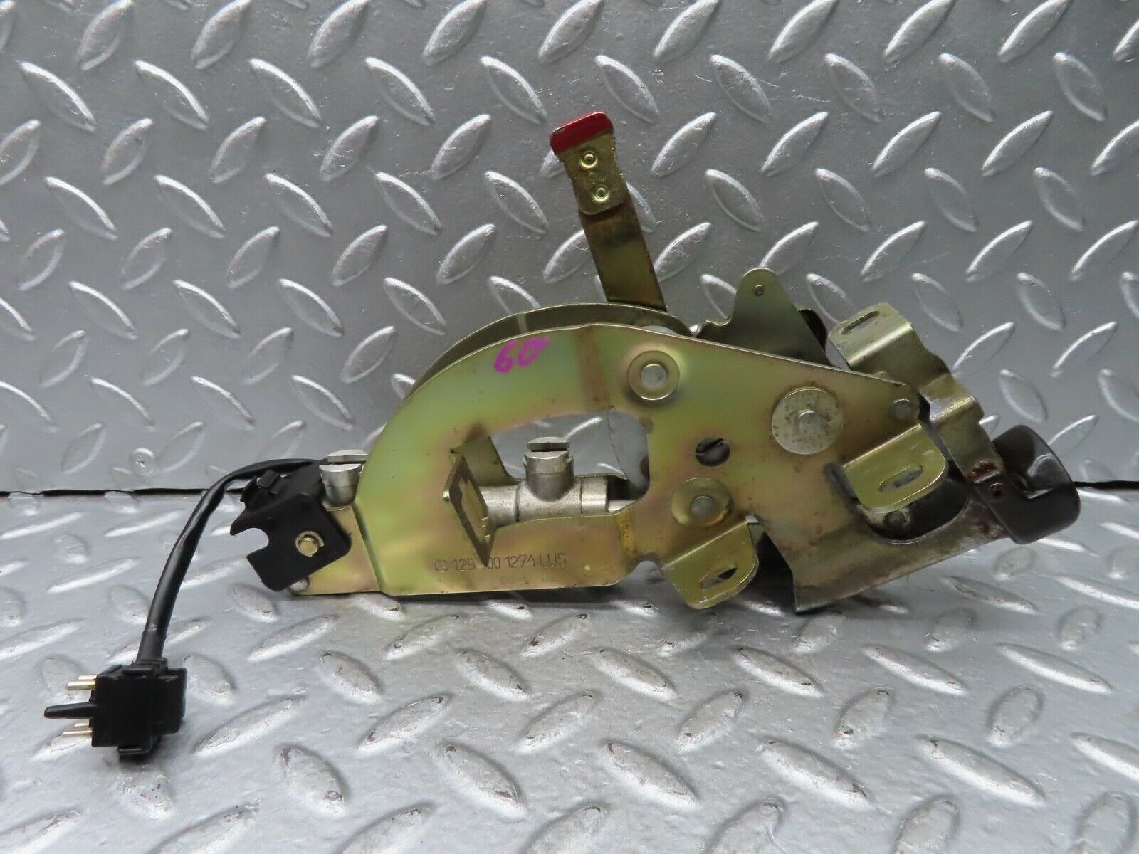 20150 Mercedes-Benz R129 300SL Coupe Rear Right Roof Lock Mechanism 1298001274