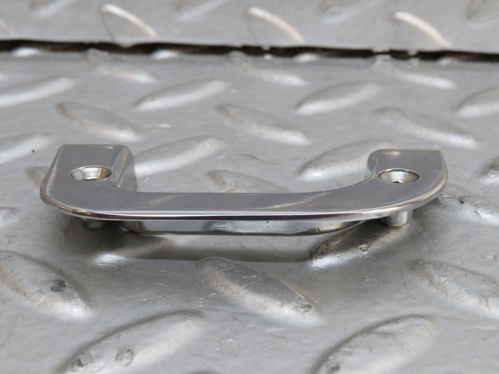 28282 Mercedes-Benz S123 240D Wagon Left Interior Chrome Latch Trim 1237230124