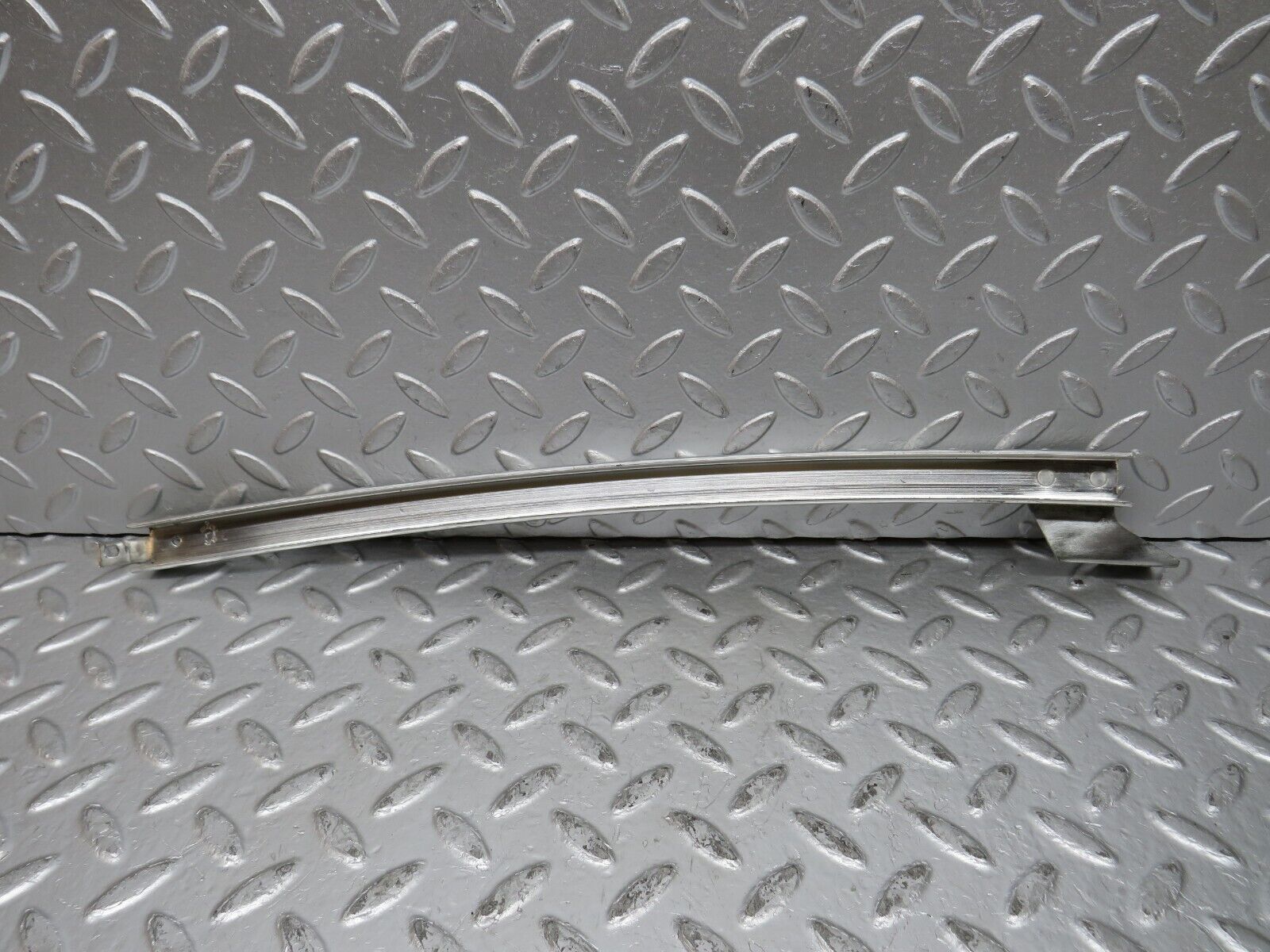 32086 Mercedes-Benz W123 230E Rear Left Chrome Window Channel